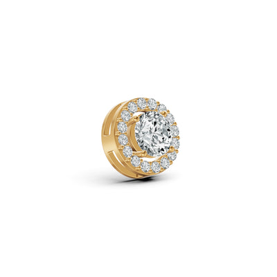 Aurelia Solitaire Diamond Pendant
