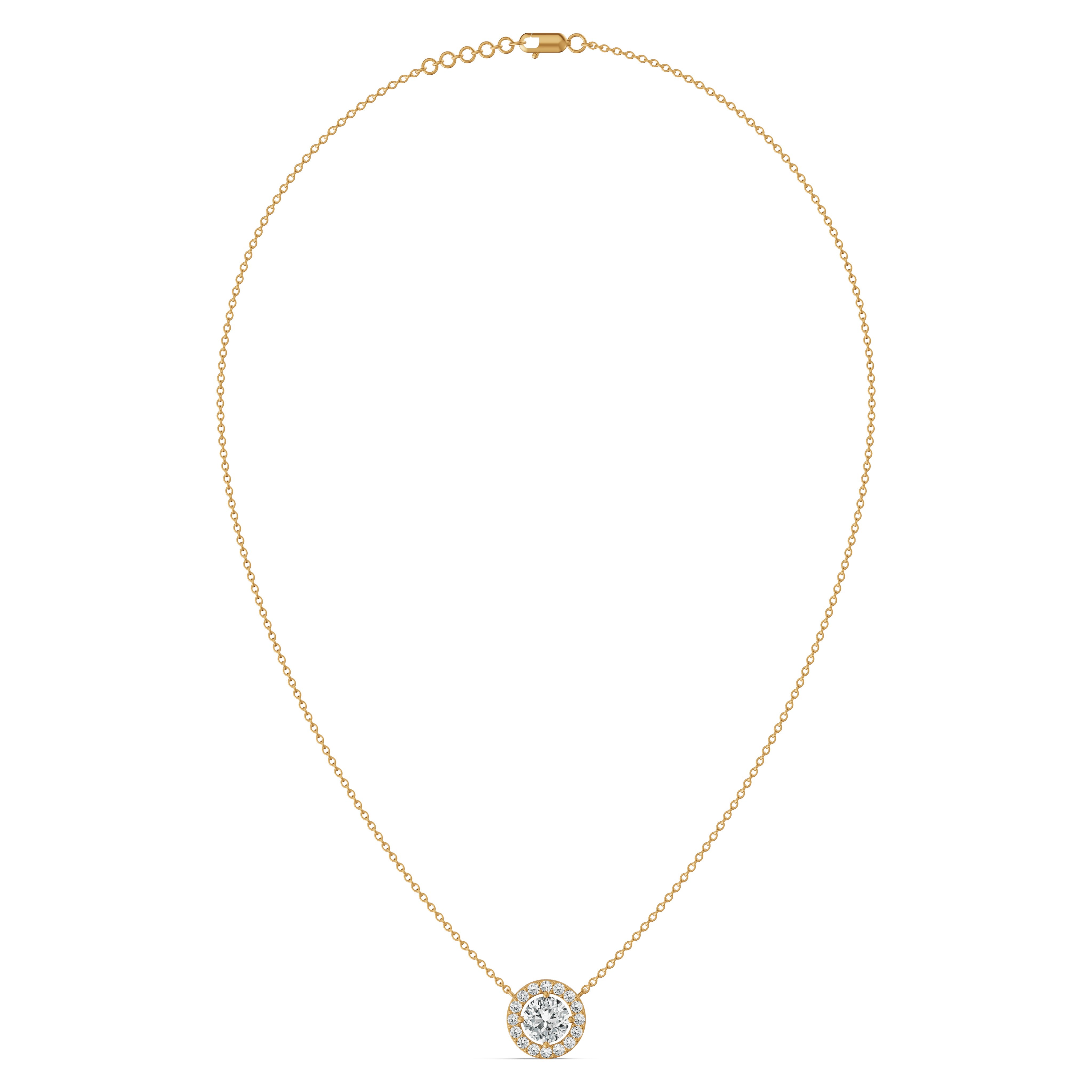 Aurelia Solitaire Diamond Chain