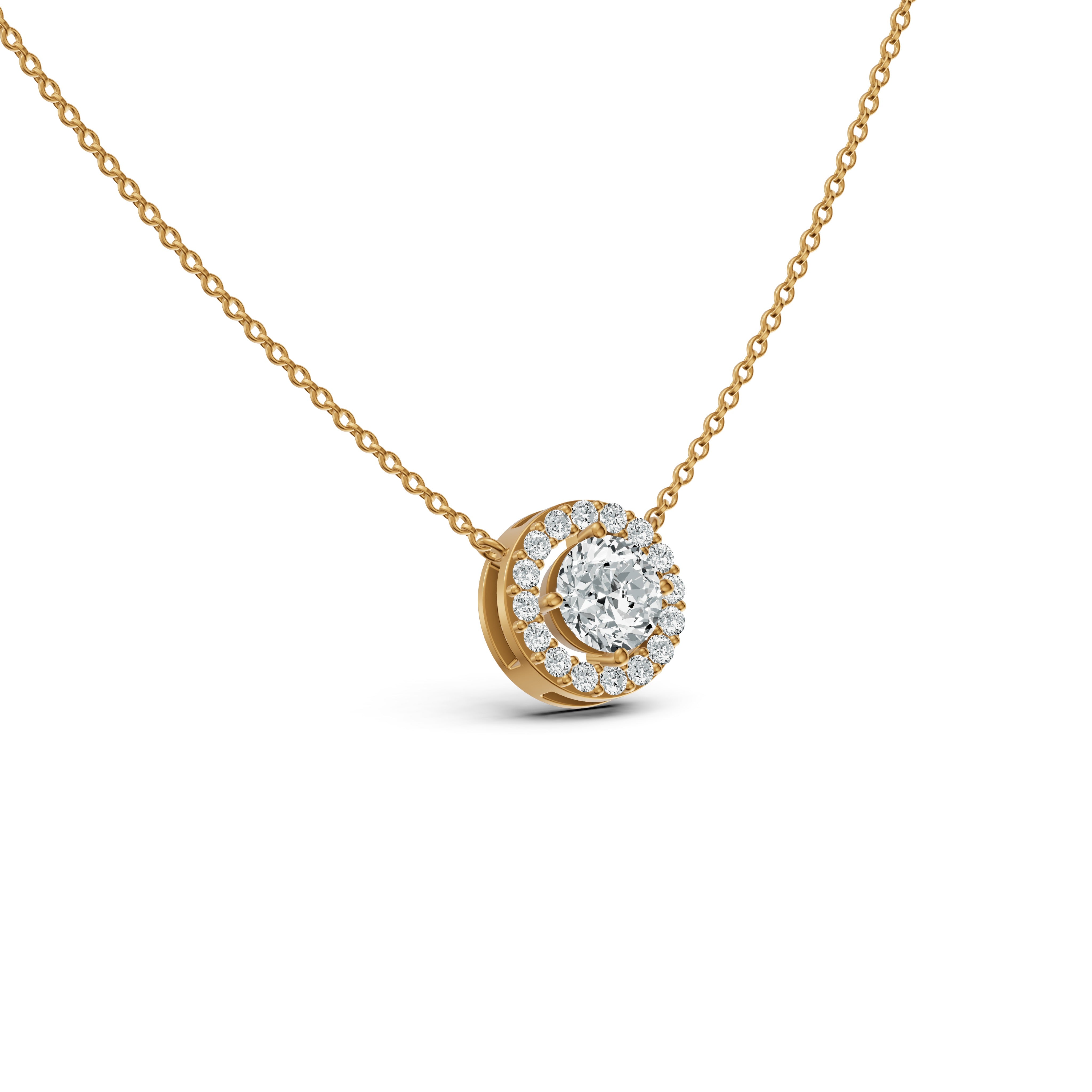 Aurelia Solitaire Diamond Chain