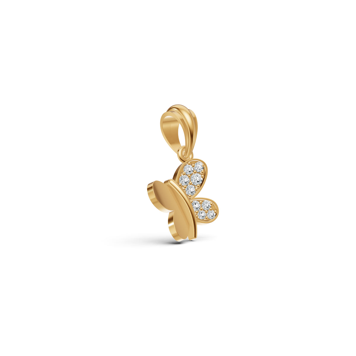 Petite Prong Diamond Pendant for Kids
