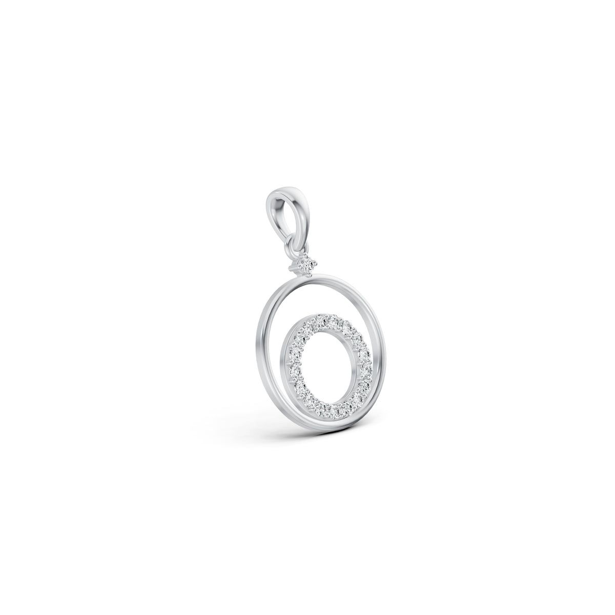 Eternal Circle Diamond Pendant