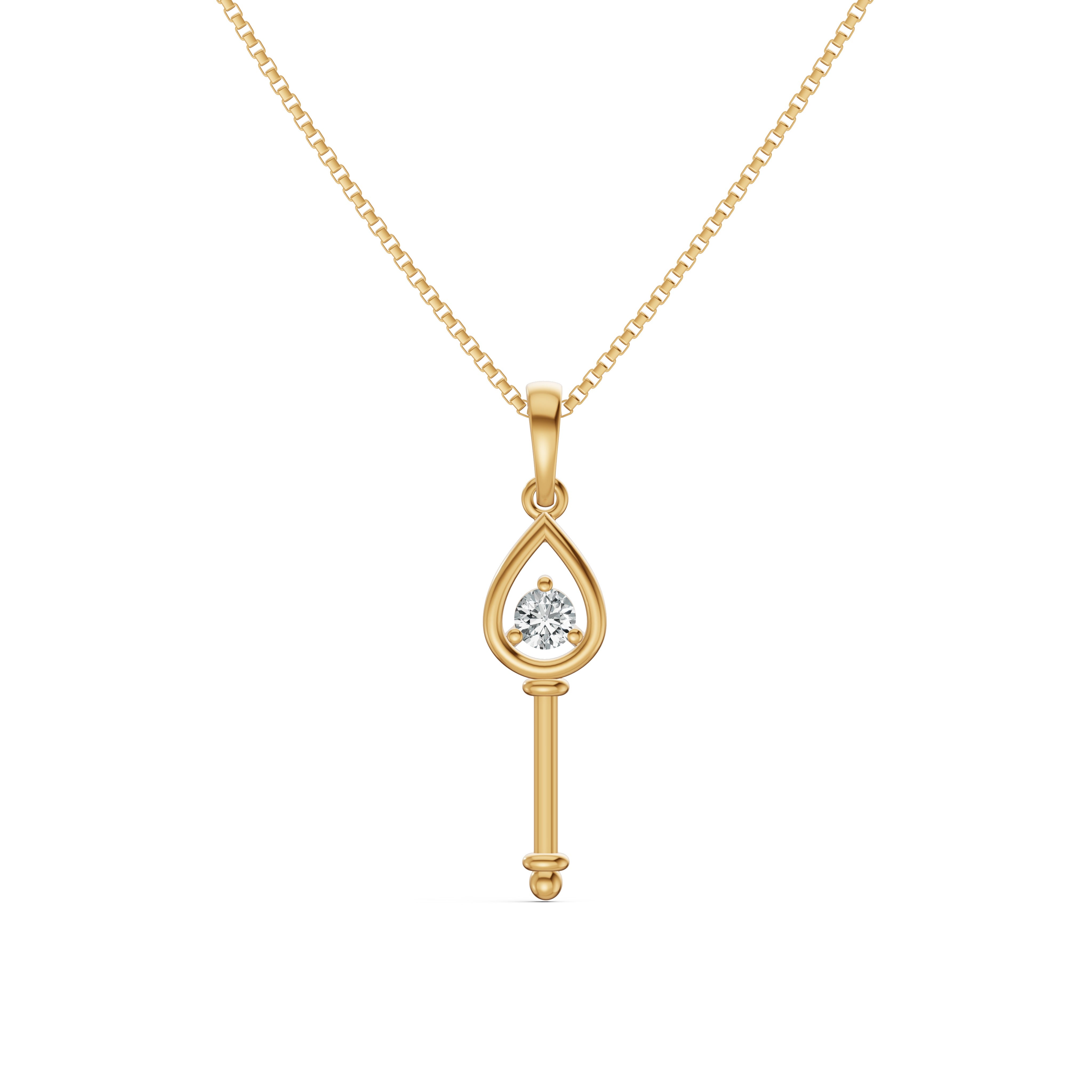 Sacred Vel Diamond Pendant