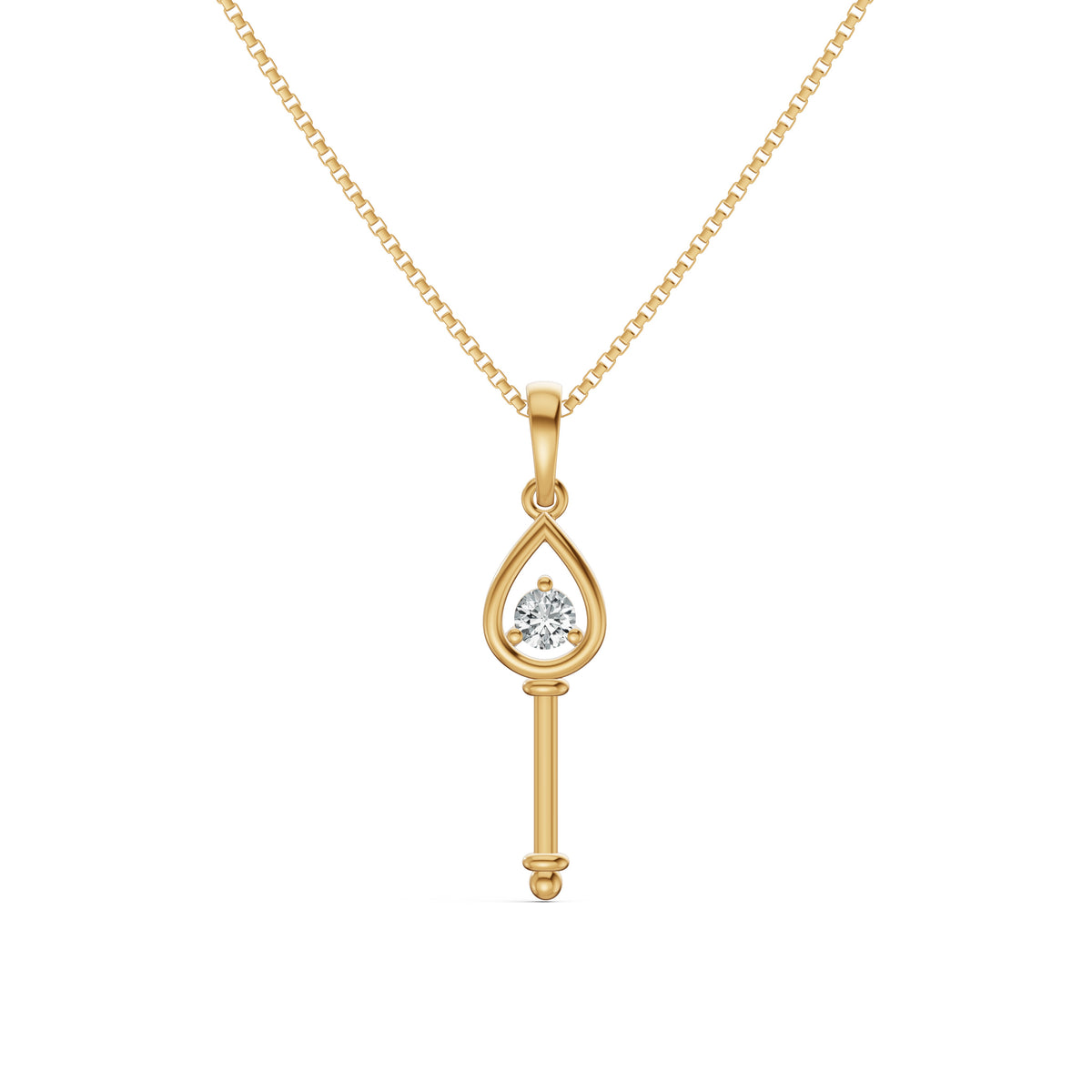 Sacred Vel Diamond Pendant