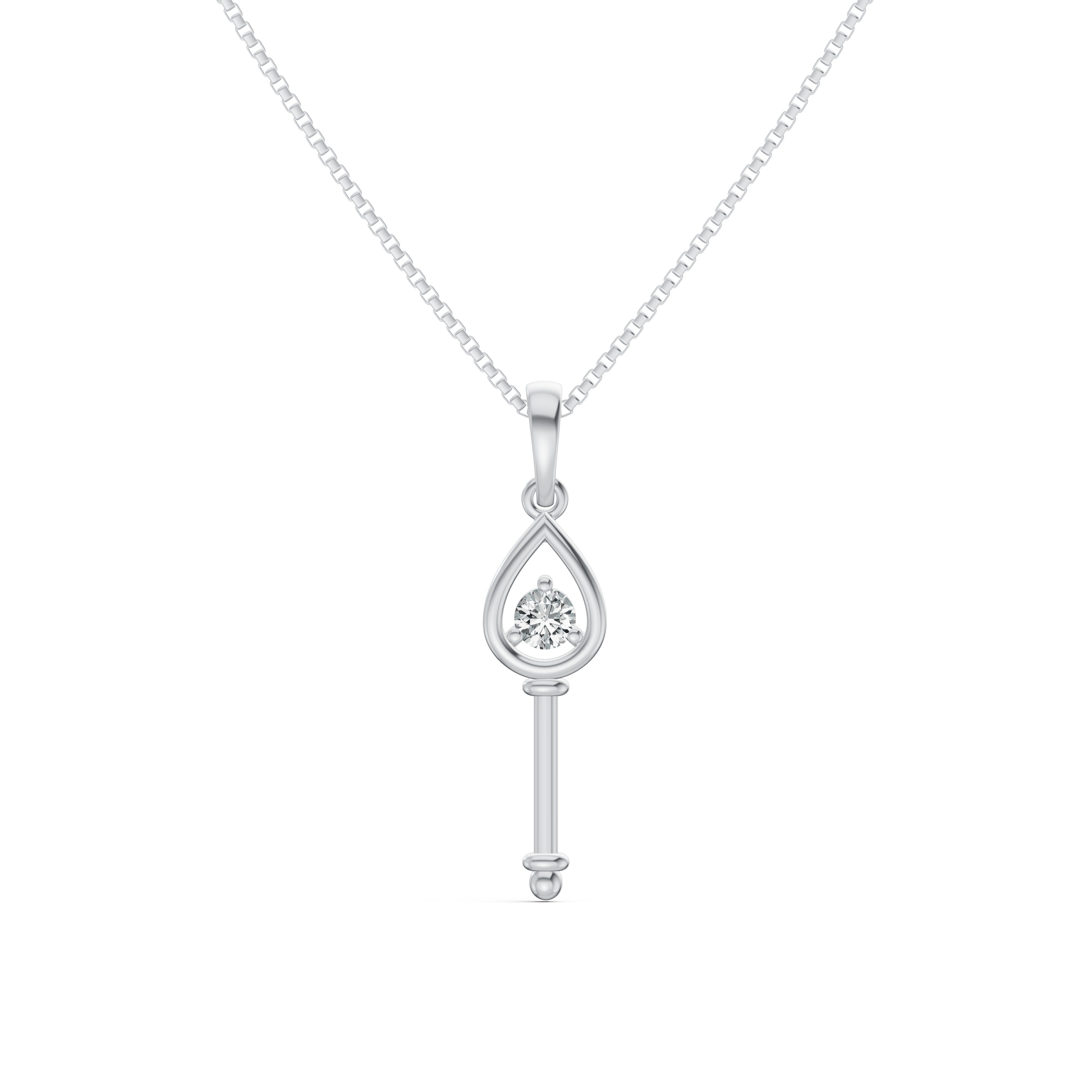 Sacred Vel Diamond Pendant