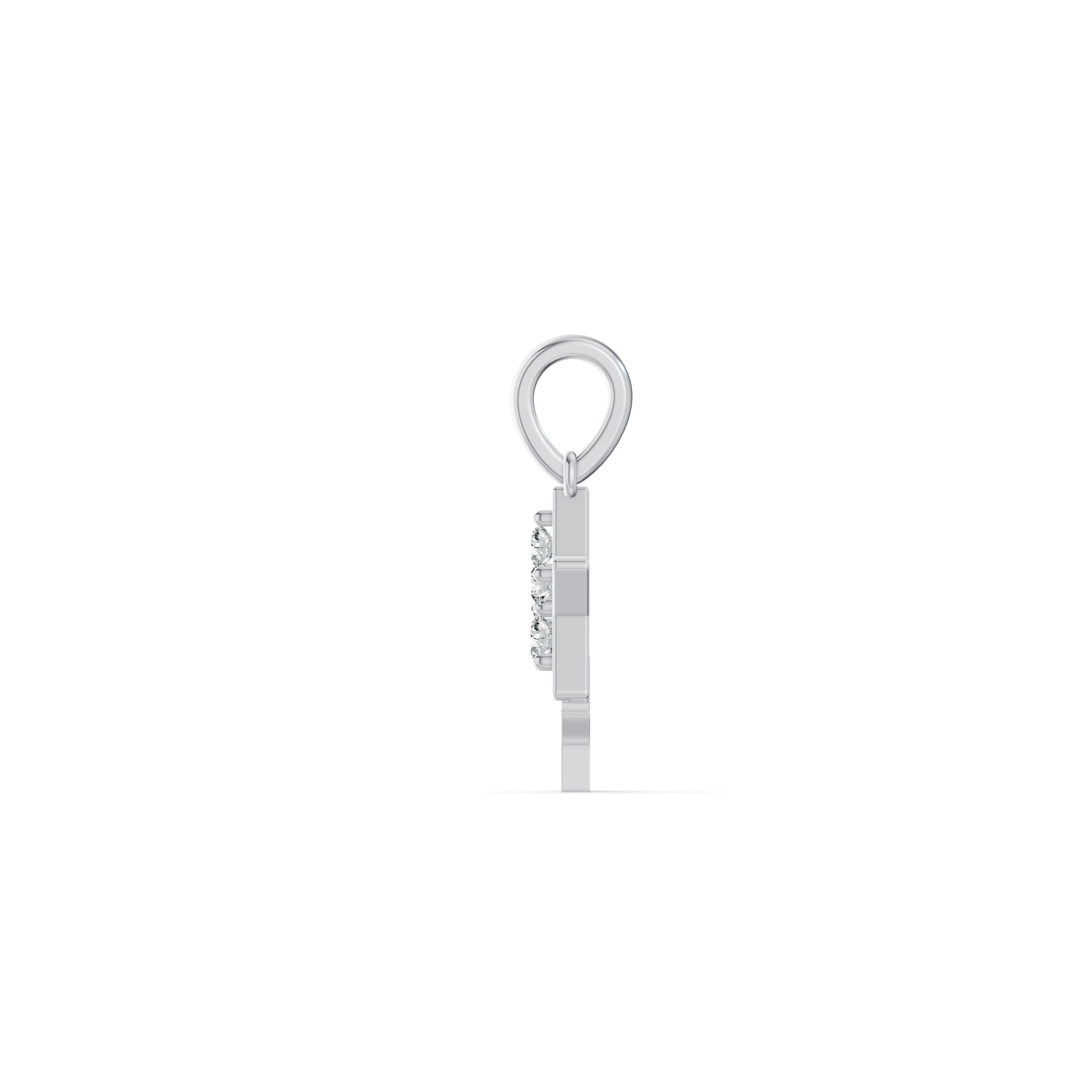 Glinting Star Diamond Pendant