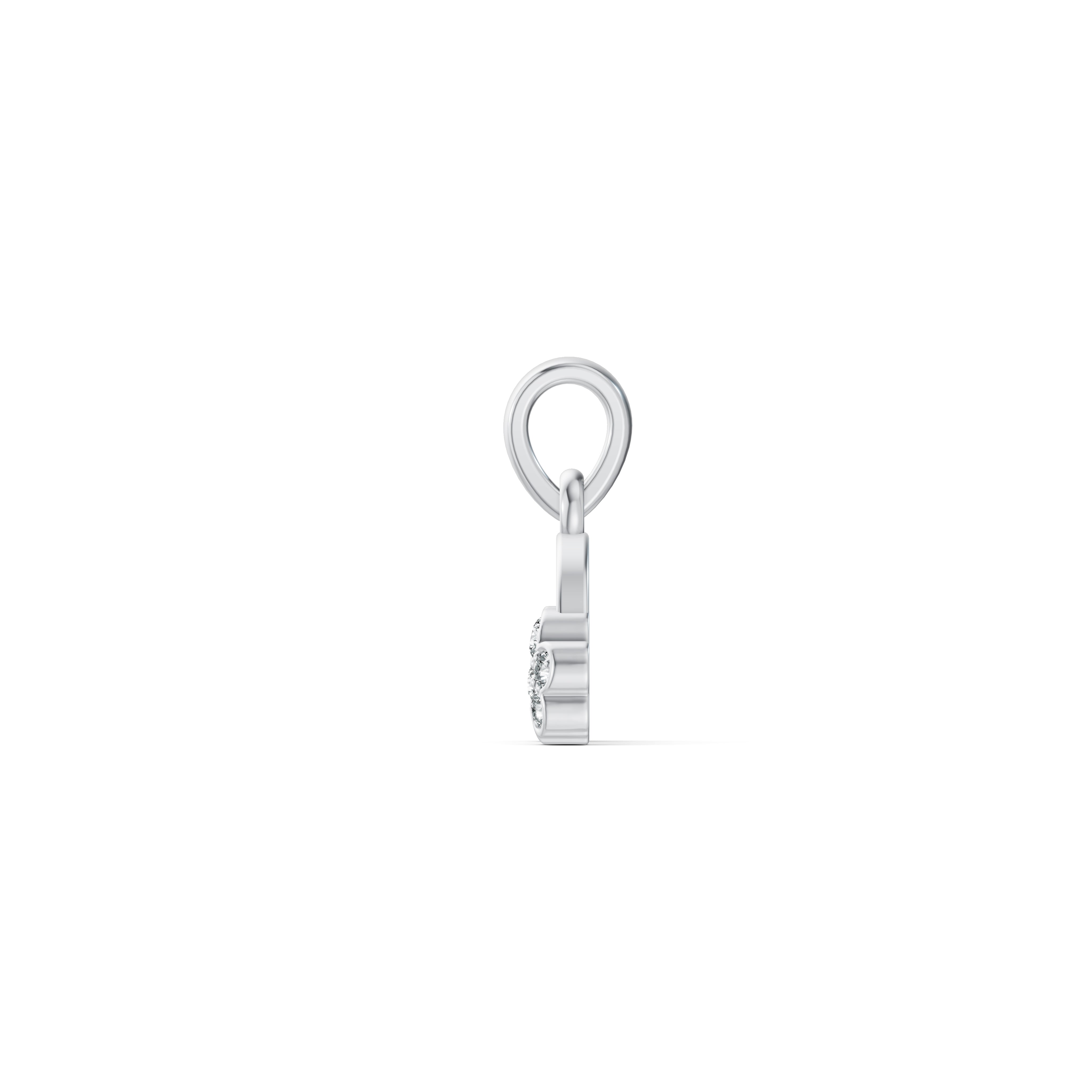 Playful Rainbow Diamond Pendant