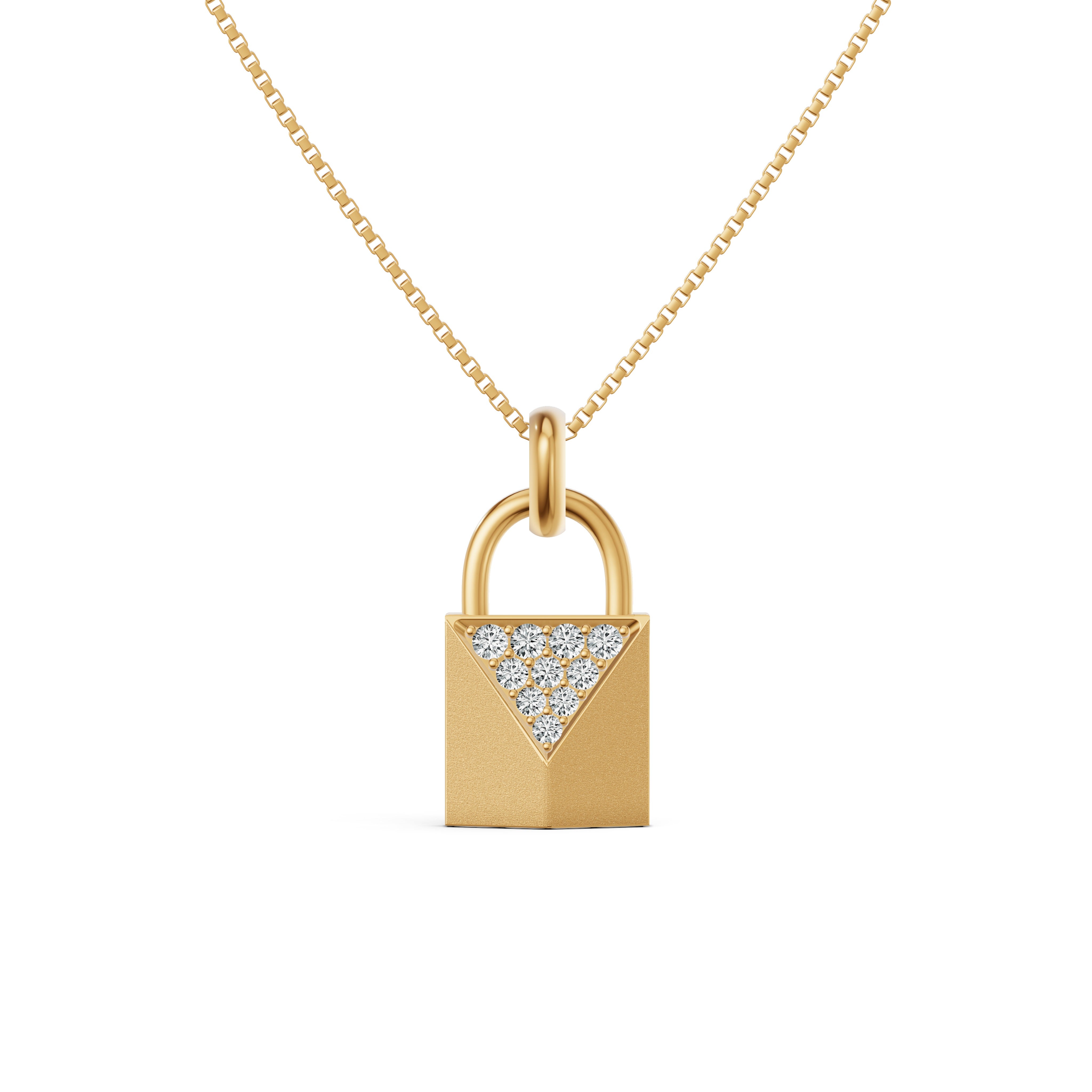 Forever Locked Diamond Pendant