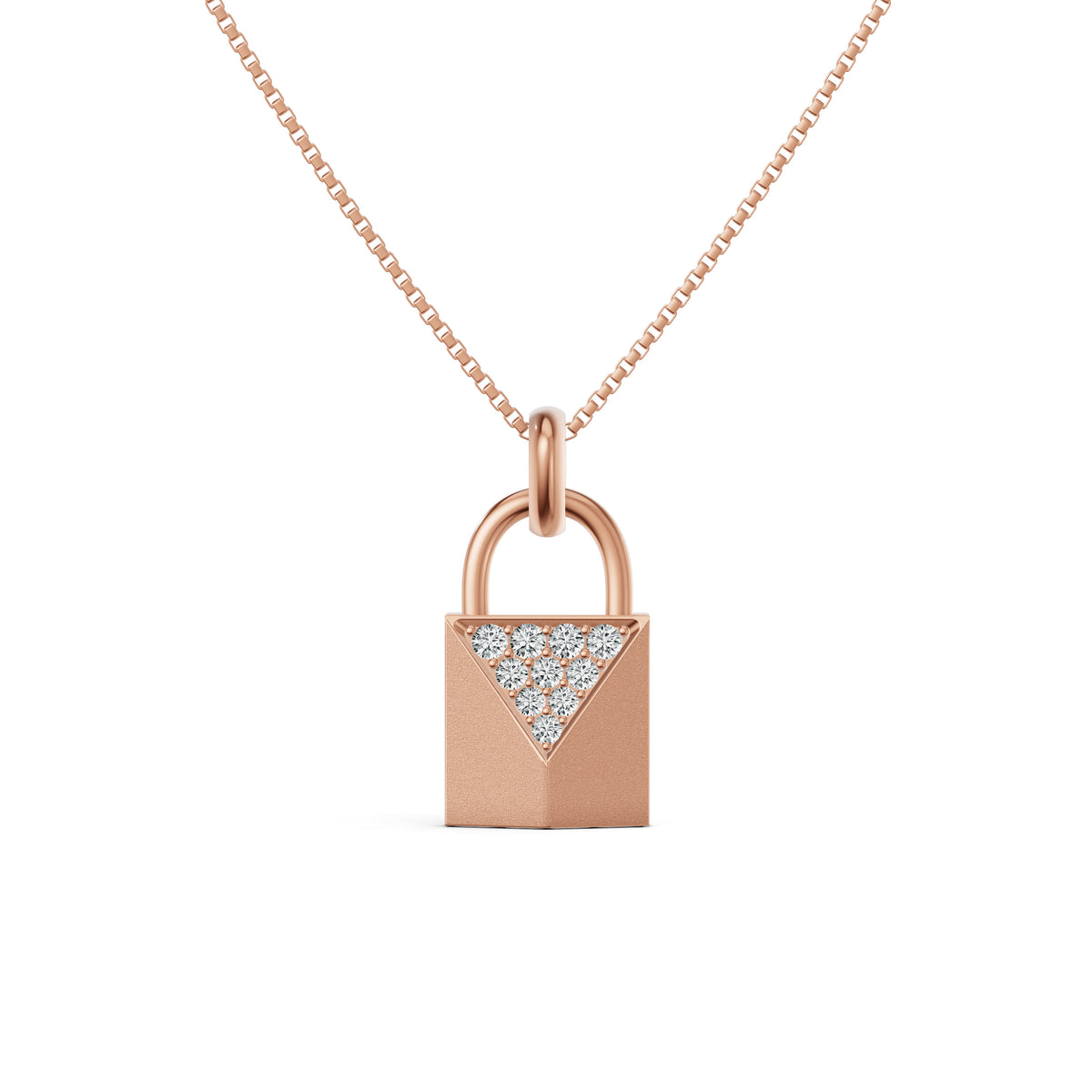 Forever Locked Diamond Pendant
