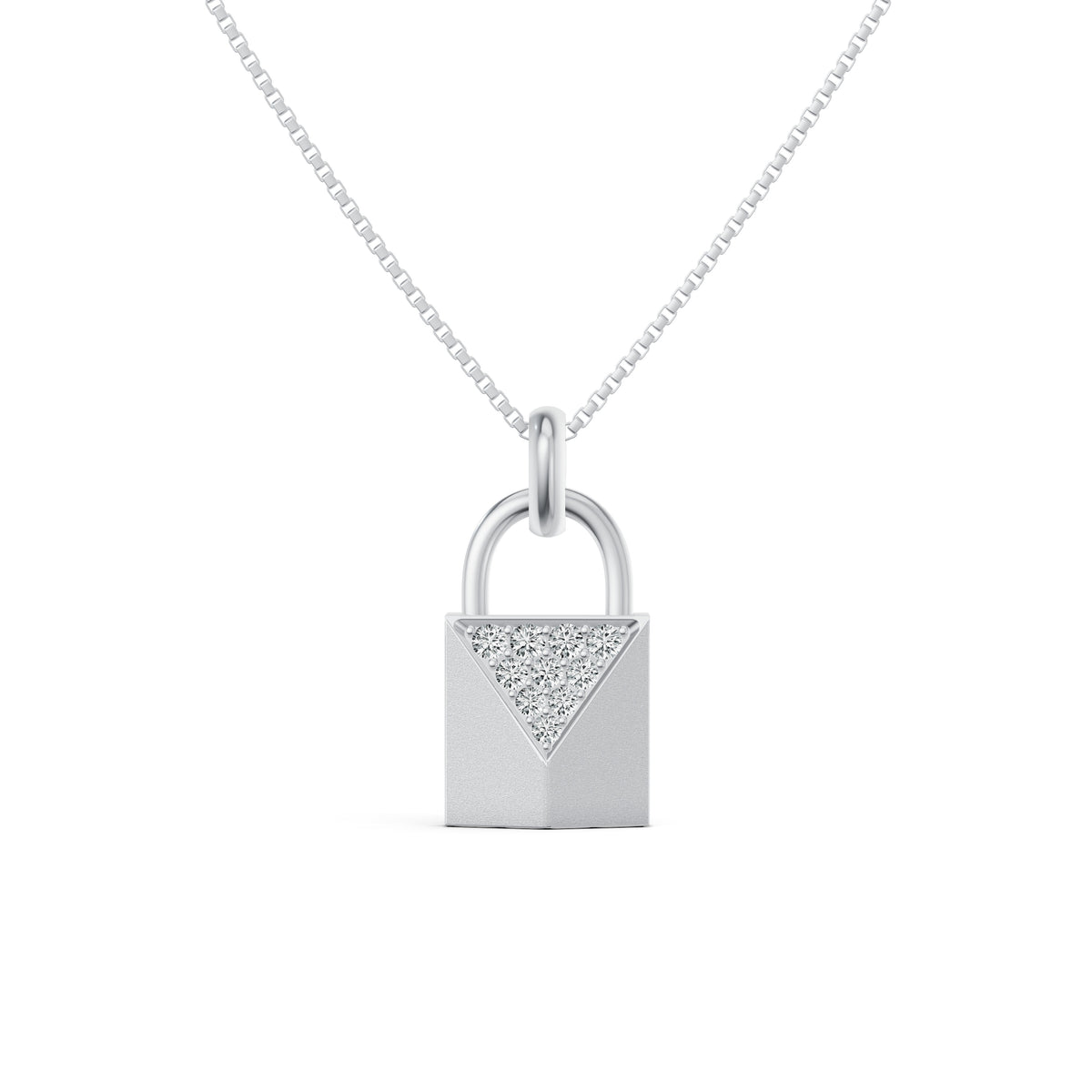 Forever Locked Diamond Pendant