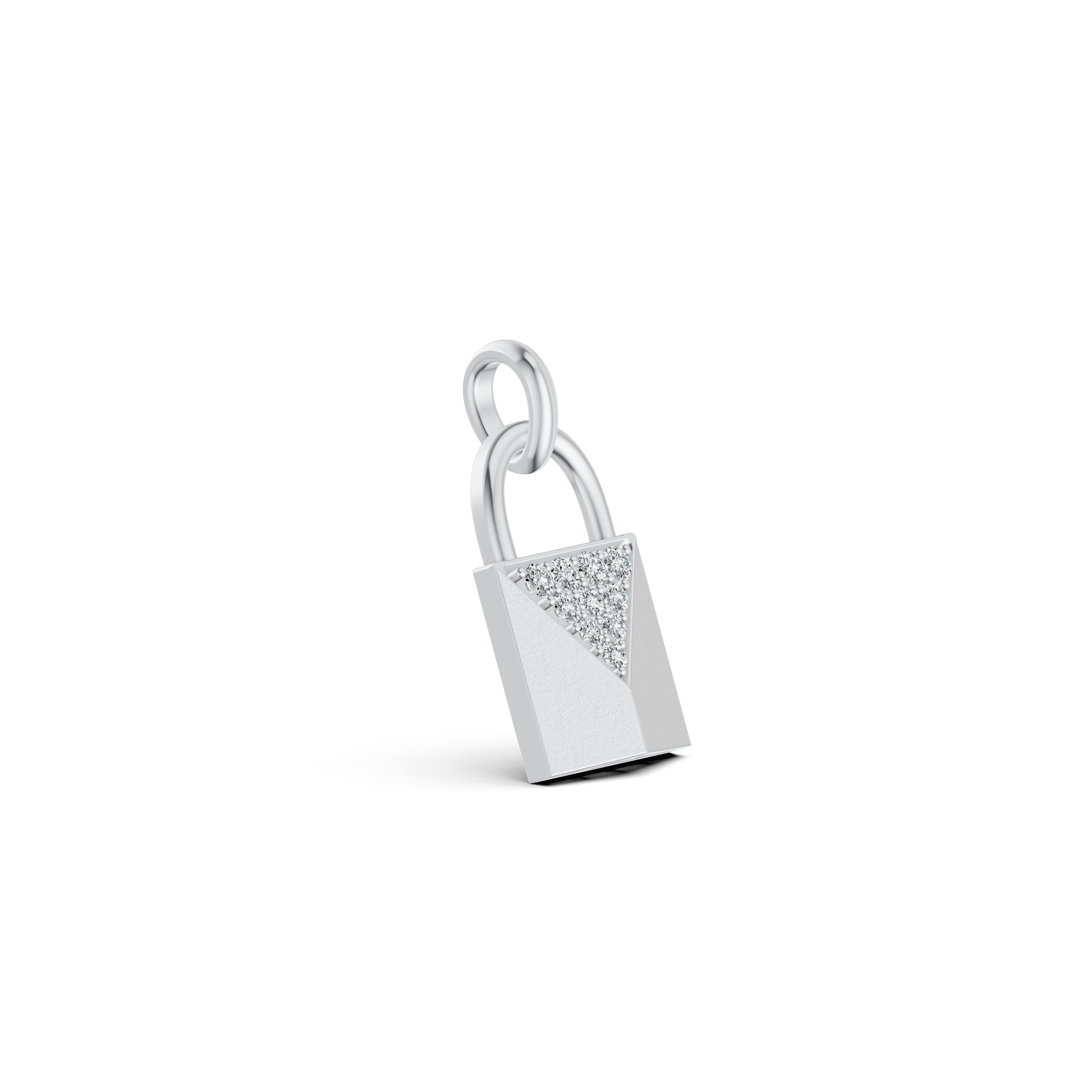 Forever Locked Diamond Pendant