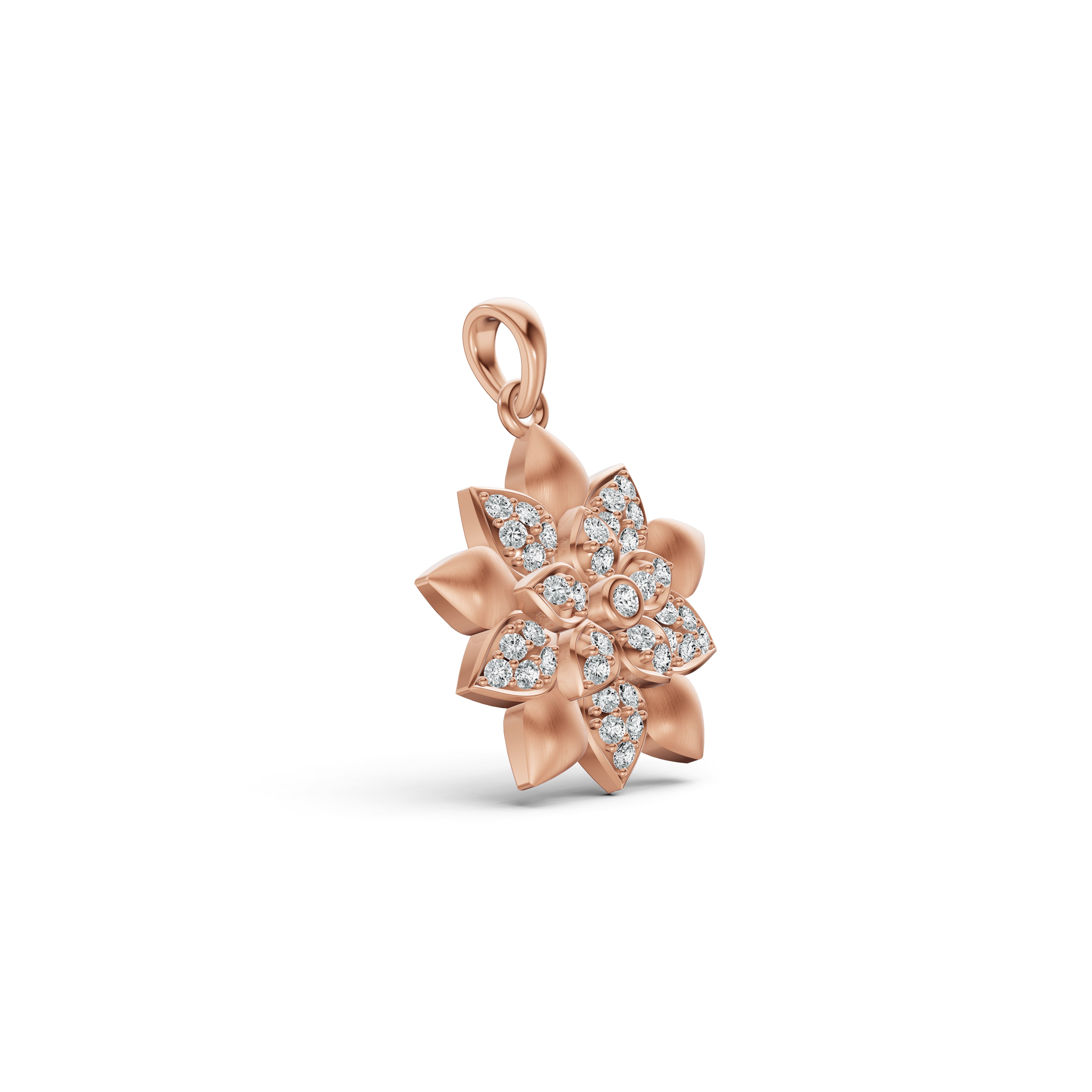 Blossom Bloom Diamond Pendant