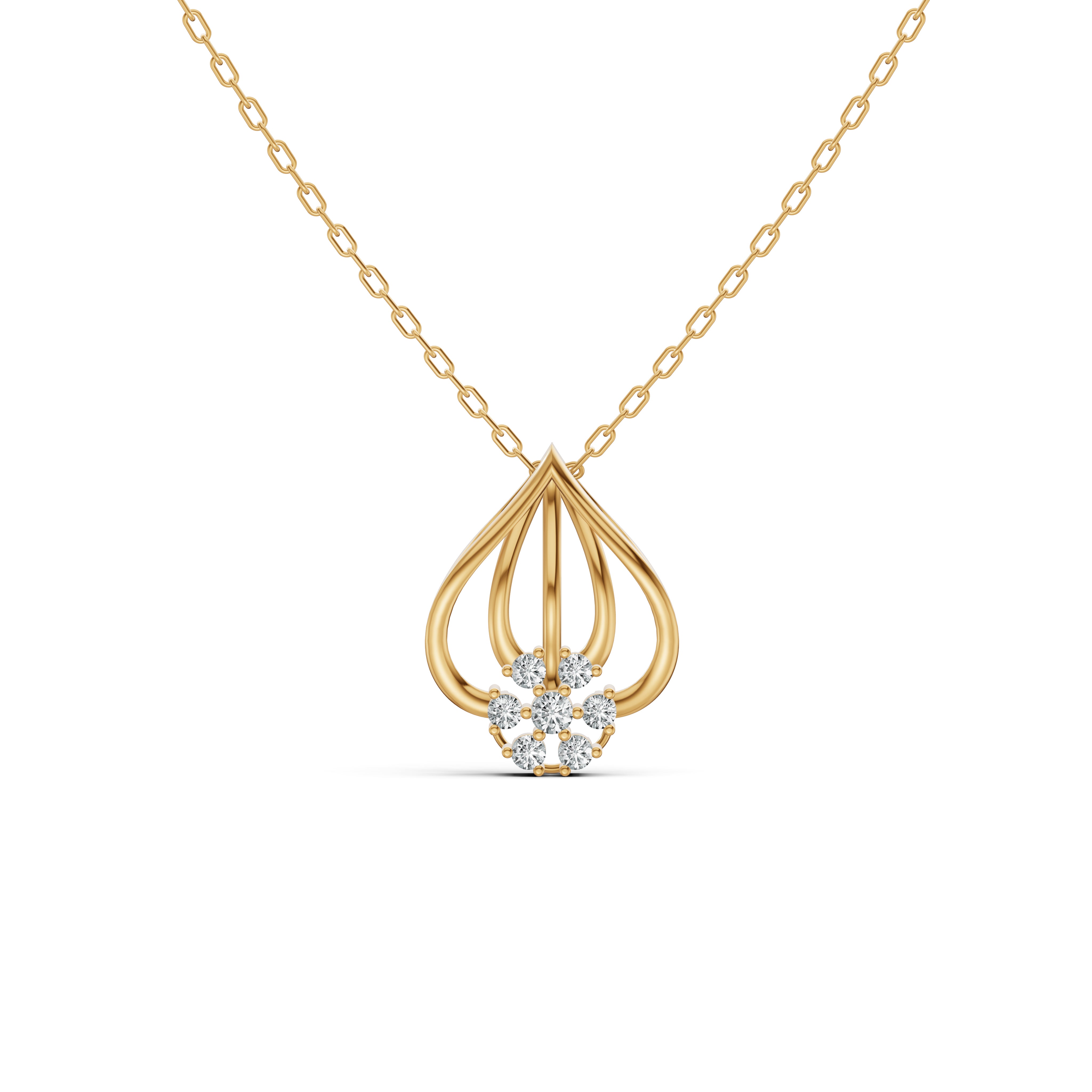 Eternal Bloom Diamond Pendant