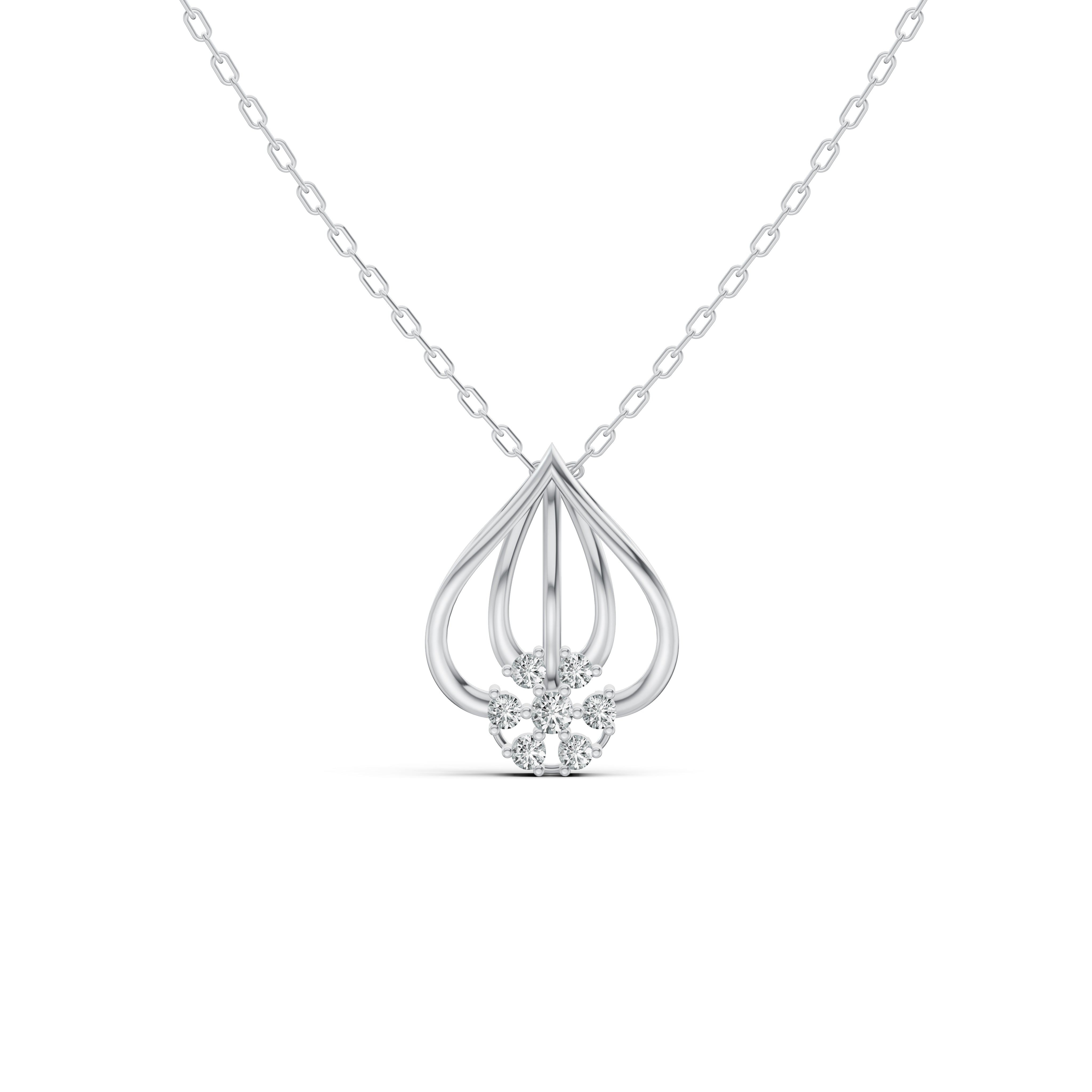 Eternal Bloom Diamond Pendant