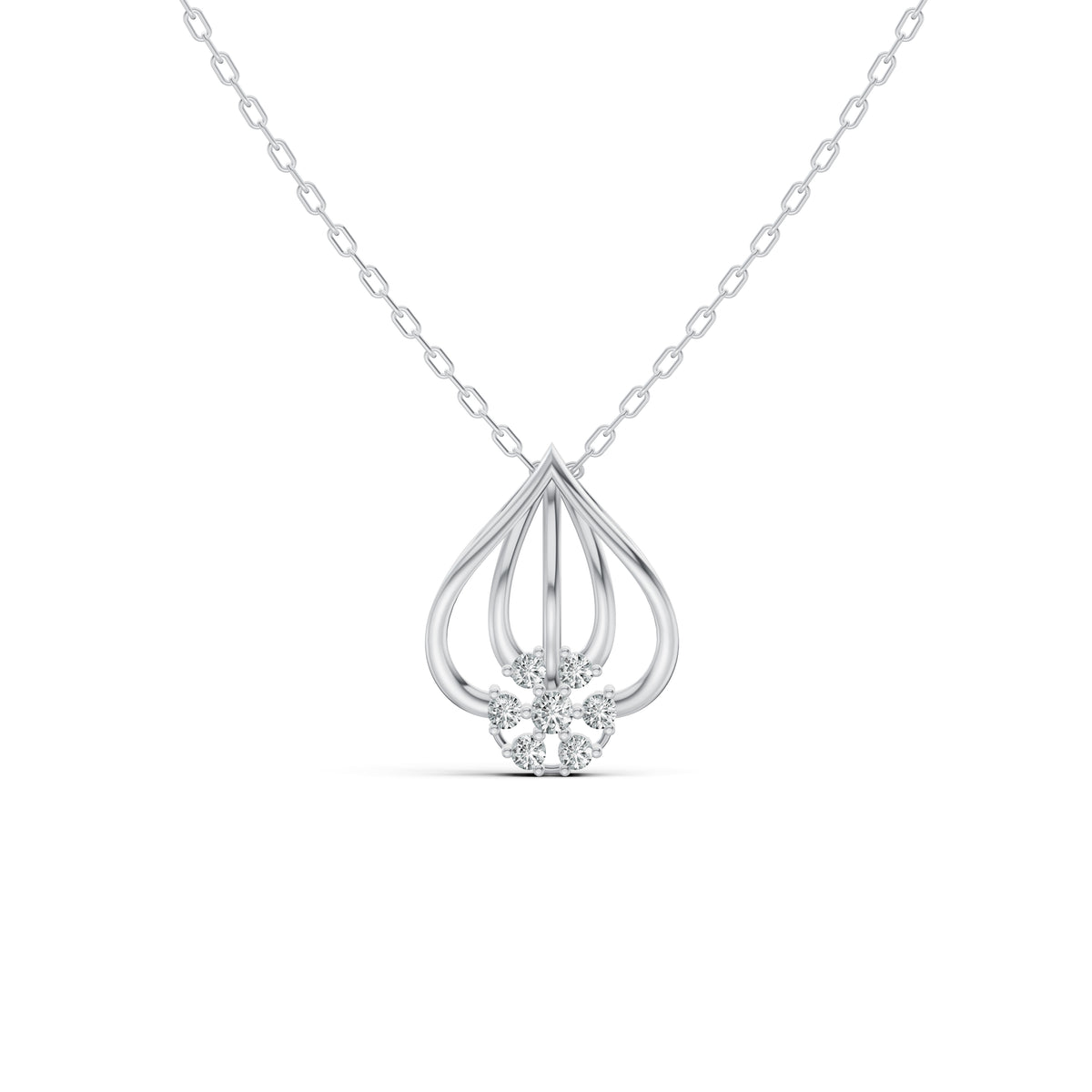Eternal Bloom Diamond Pendant