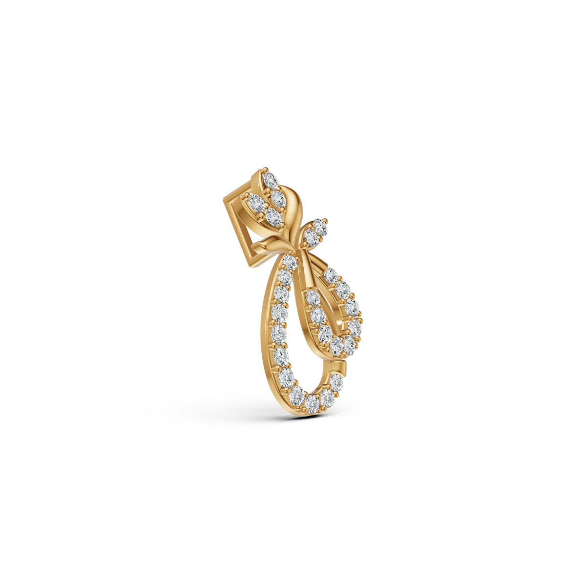 Petal Love Bunch Diamond Pendant