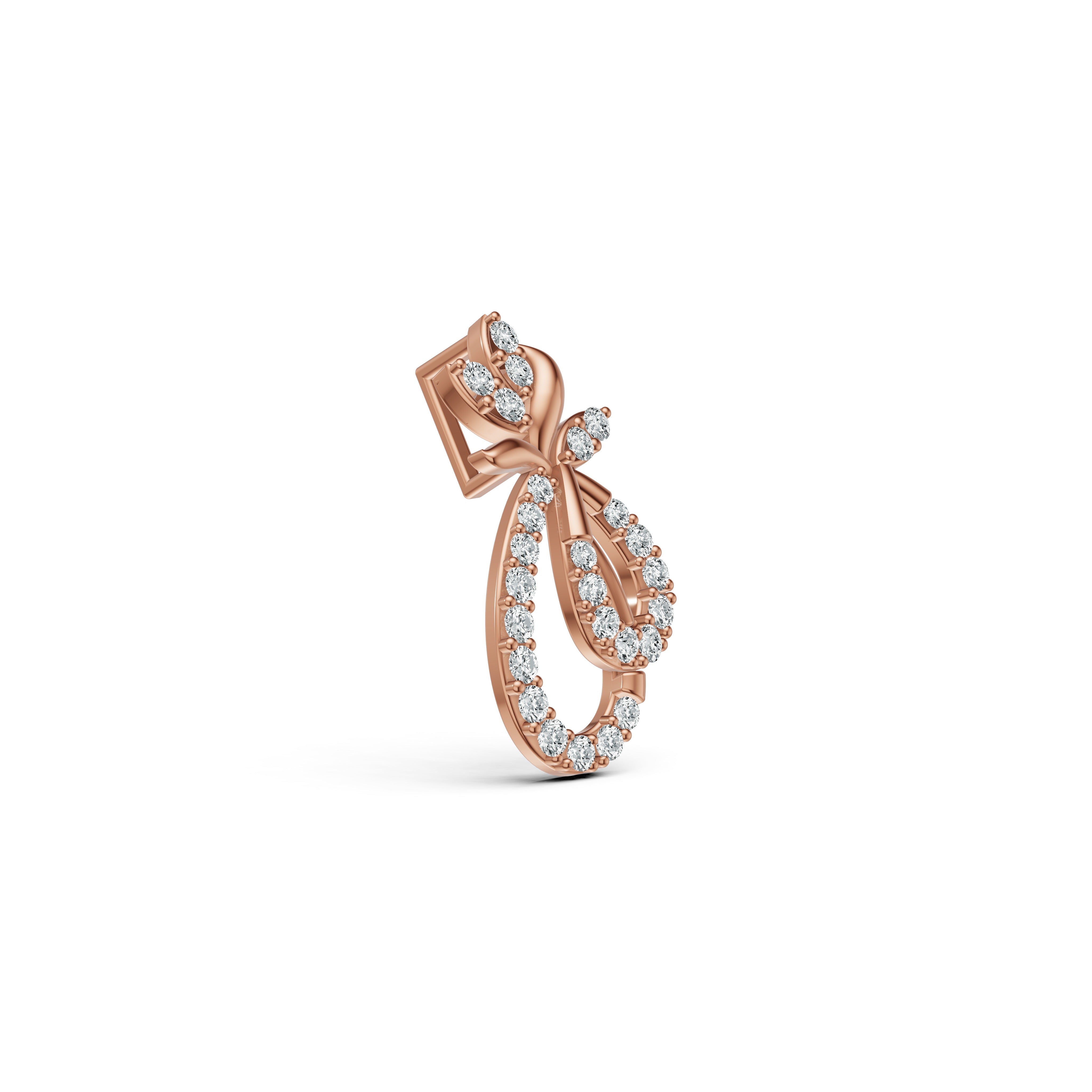 Petal Love Bunch Diamond Pendant