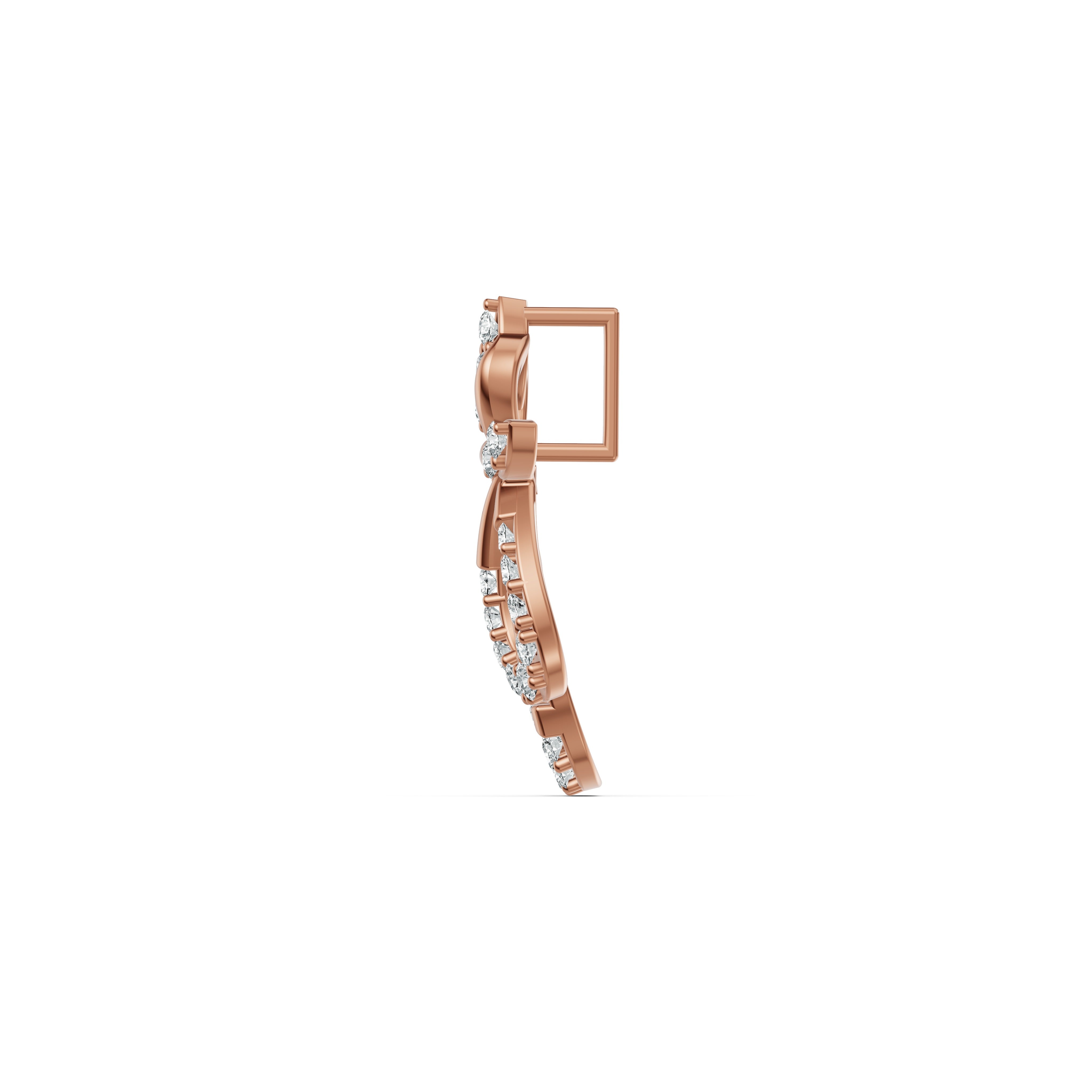 Petal Love Bunch Diamond Pendant