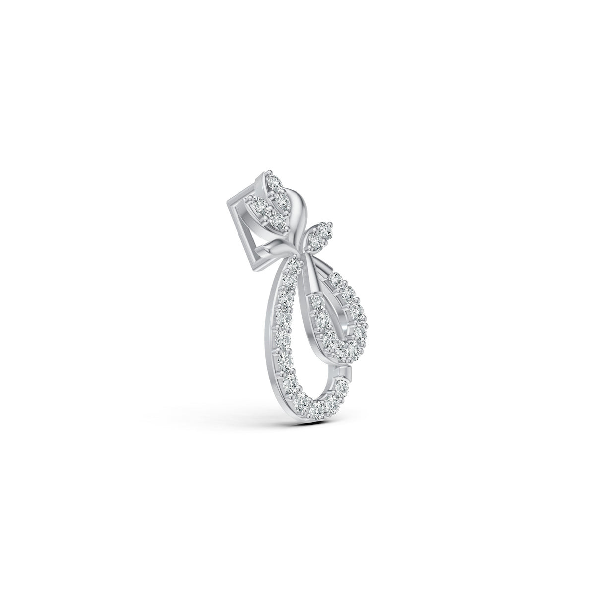 Petal Love Bunch Diamond Pendant