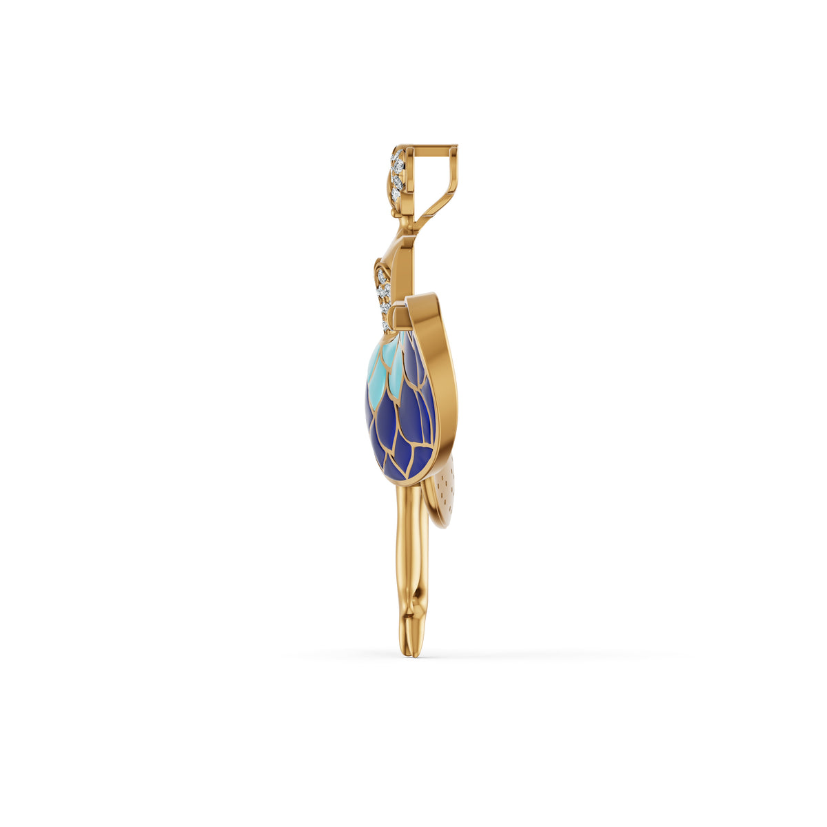 Ballerina in Bloom Diamond Pendant