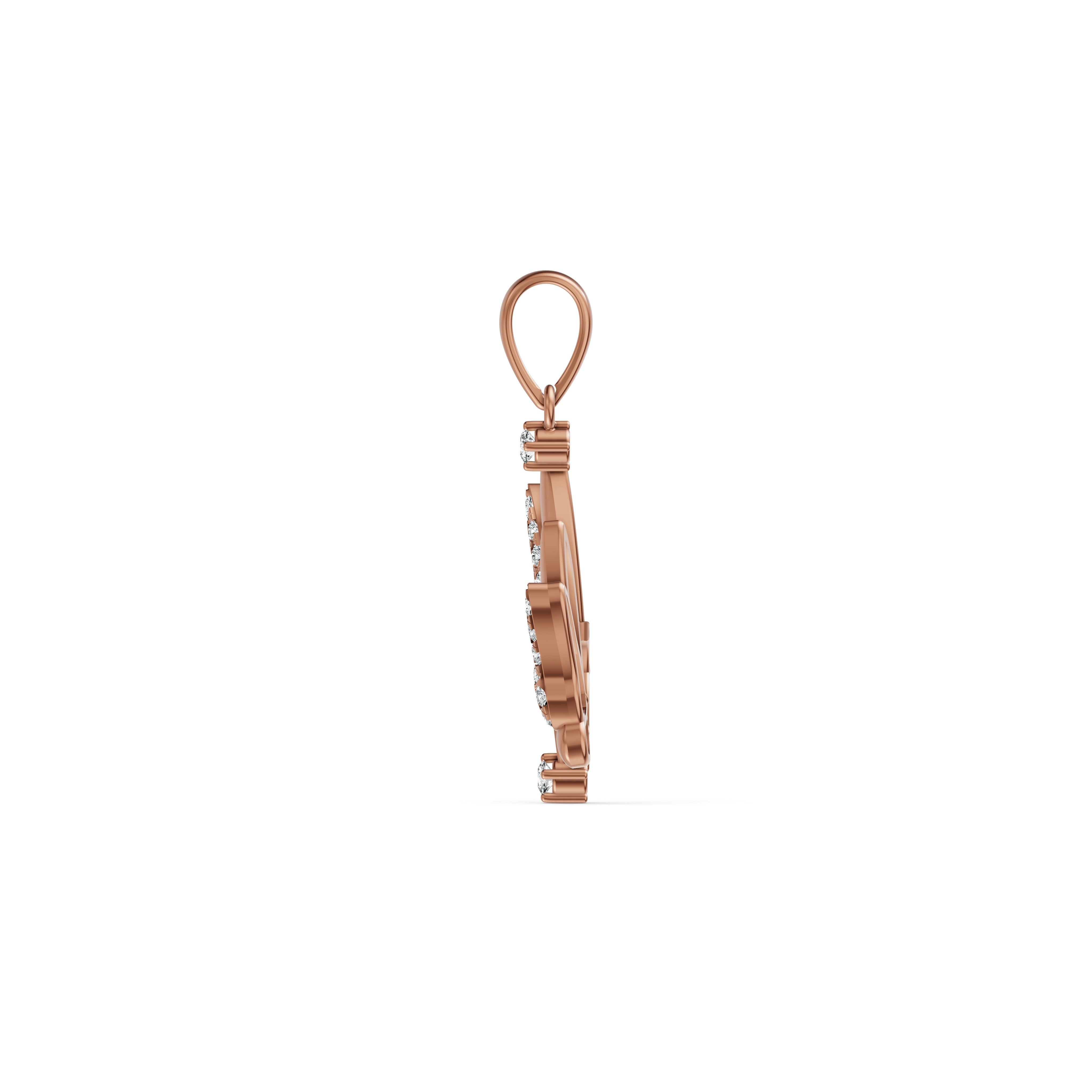 Butterfly Whispers Diamond Pendant
