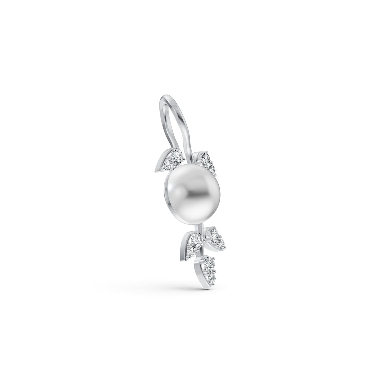 Pearl Vine Diamond Pendant
