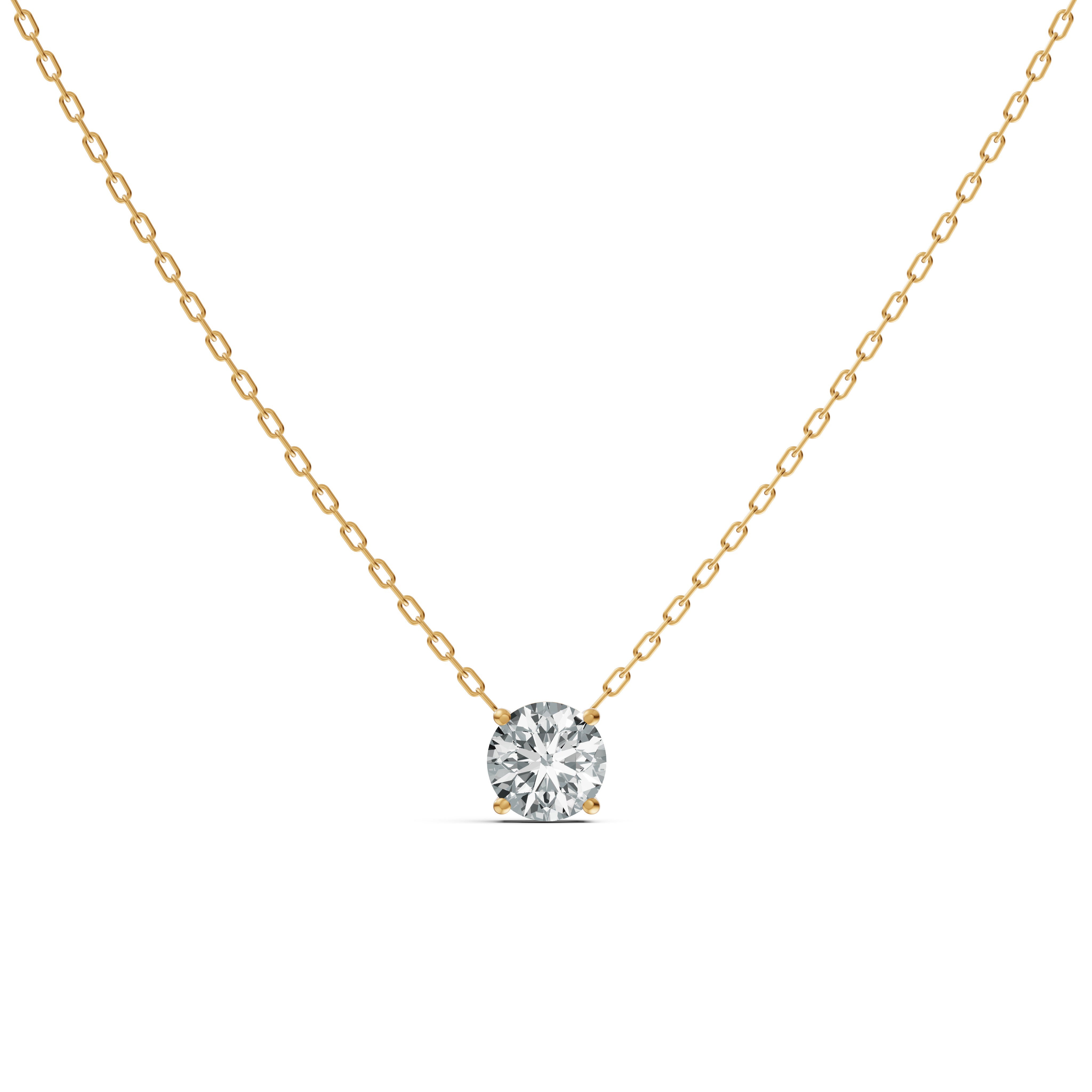 Dainty Solitaire Diamond Chain