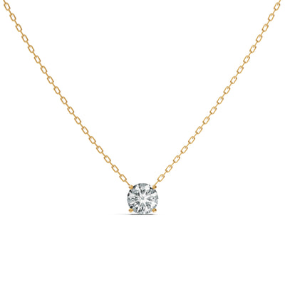 Dainty Solitaire Diamond Chain