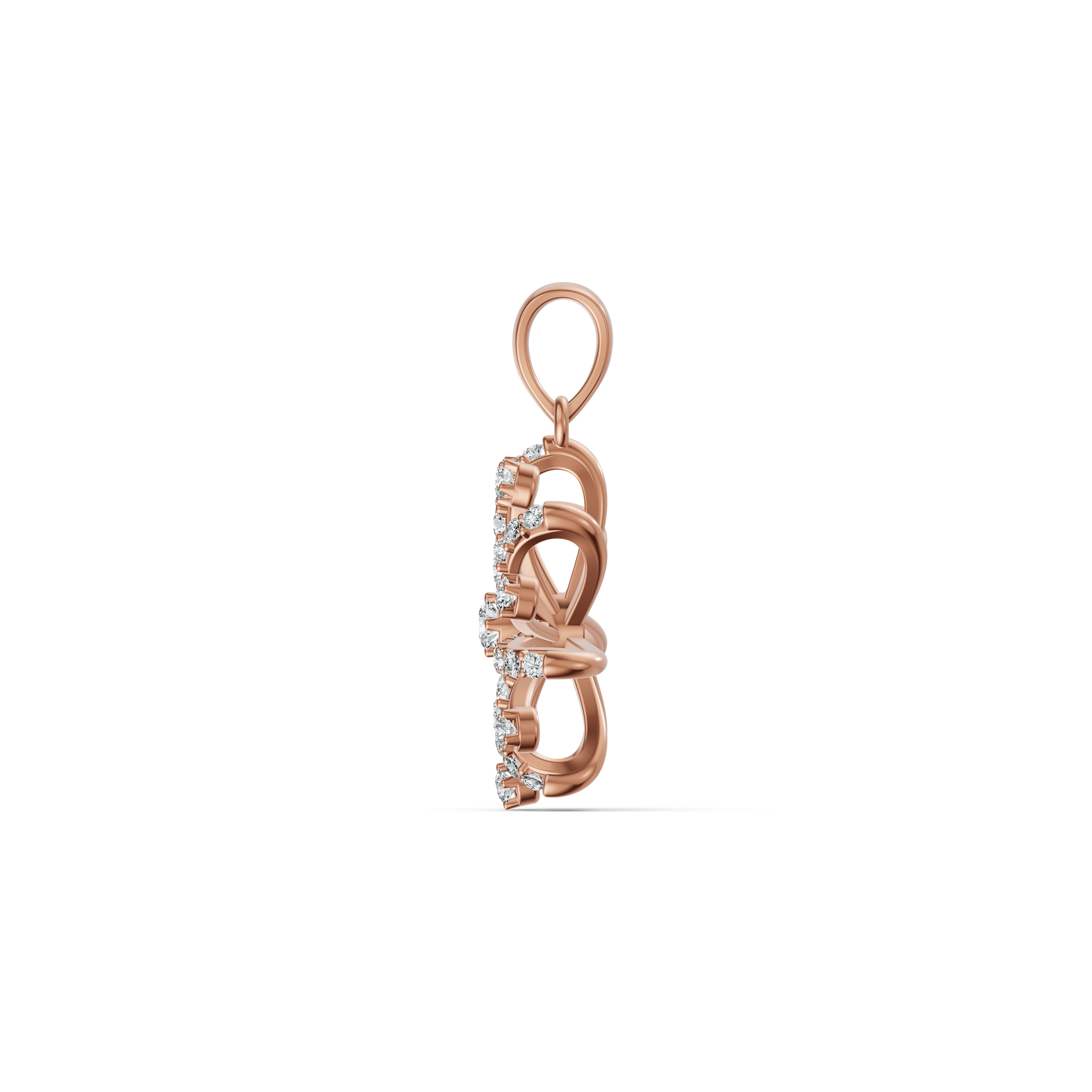 Sparkle Burst Diamond Pendant