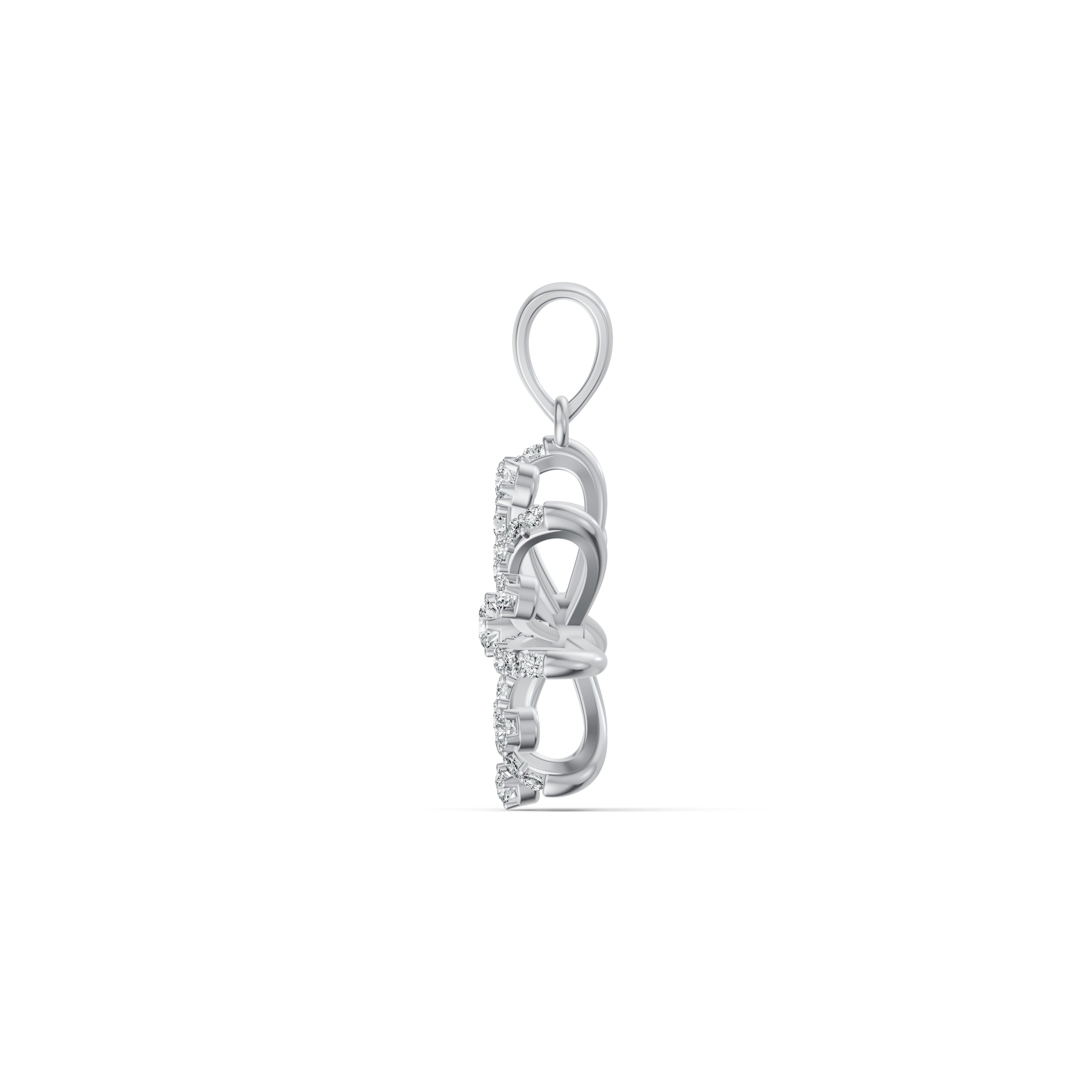 Sparkle Burst Diamond Pendant