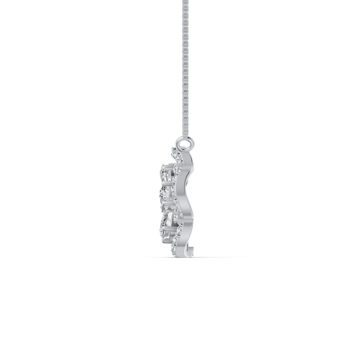 Floral Blossom Diamond Chain