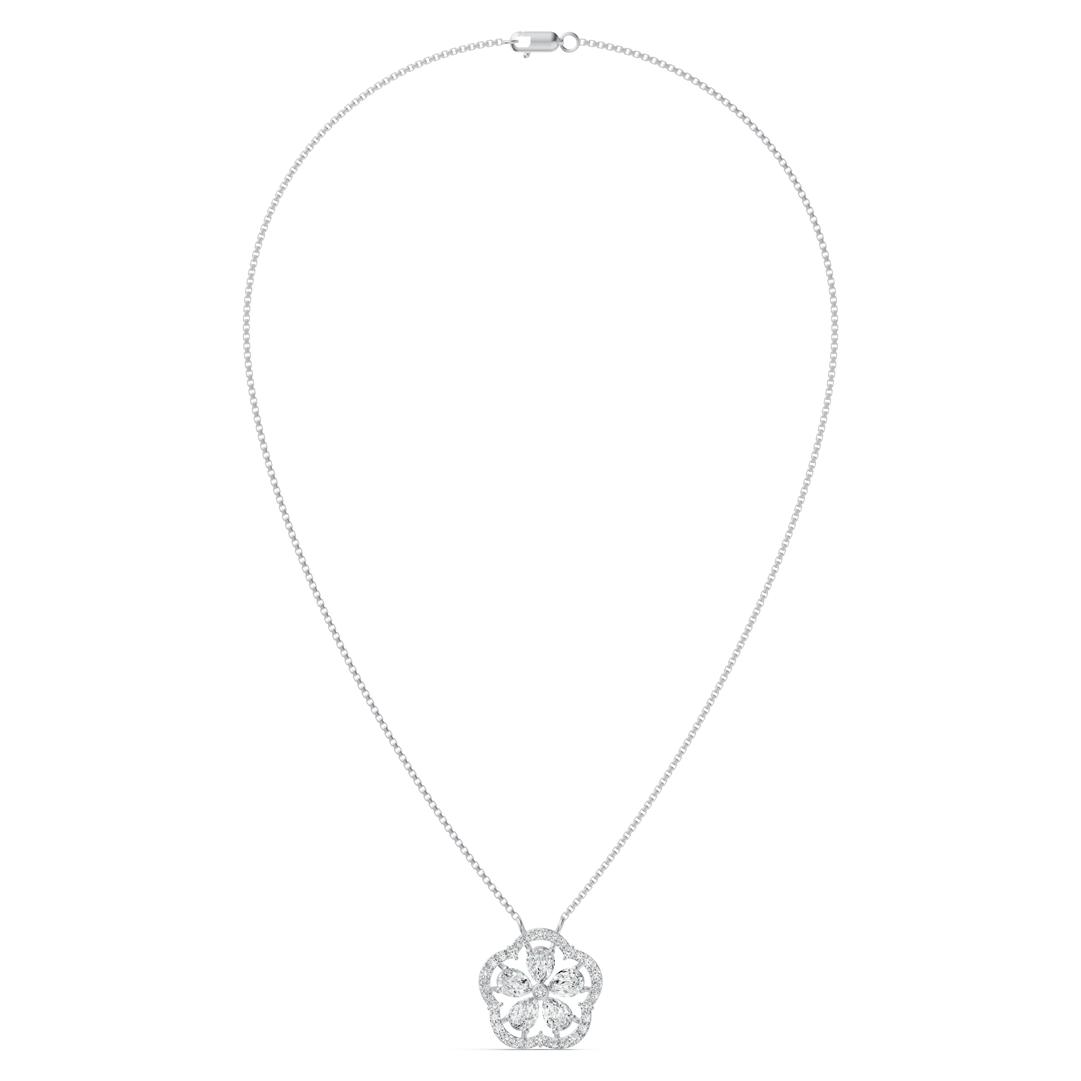 Floral Blossom Diamond Chain