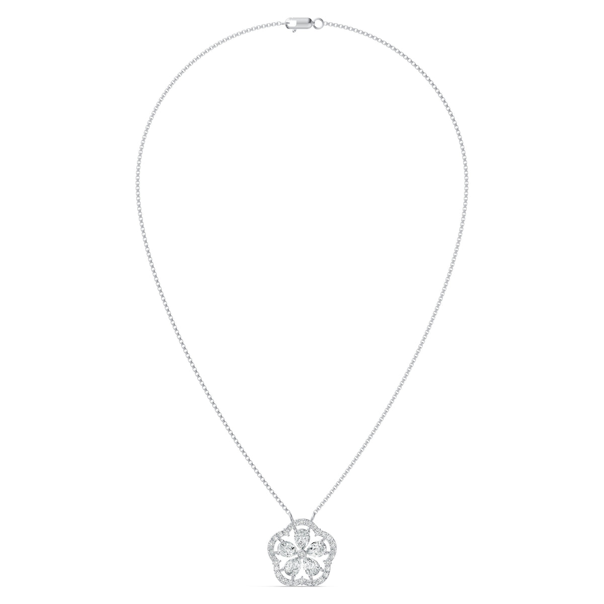 Floral Blossom Diamond Chain