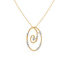 Spiral Reverie Diamond Pendant