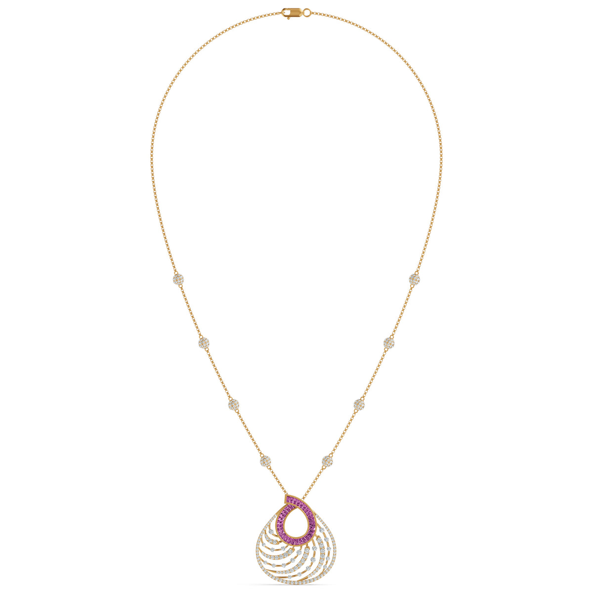 Blush Symphony Diamond Chain