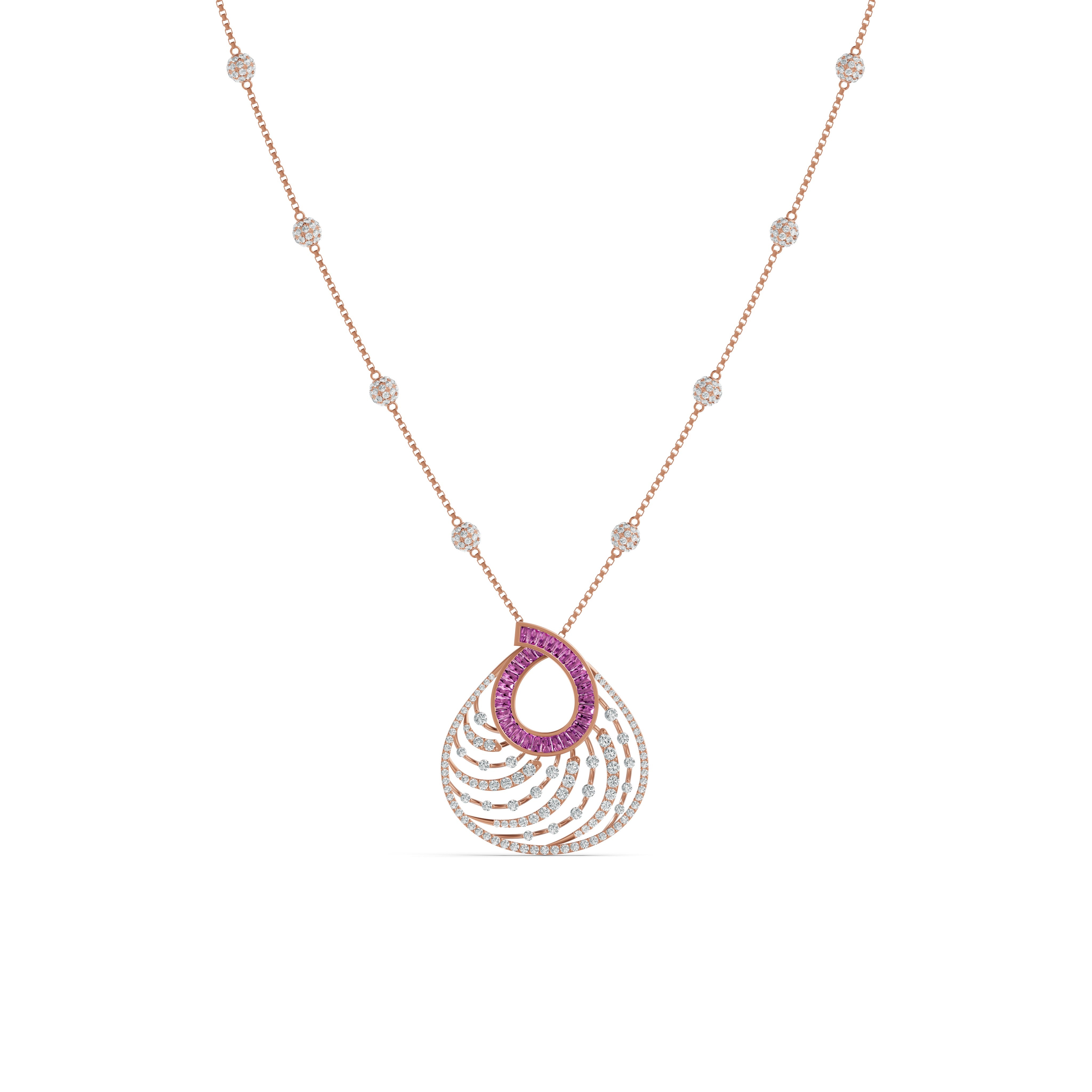 Blush Symphony Diamond Chain