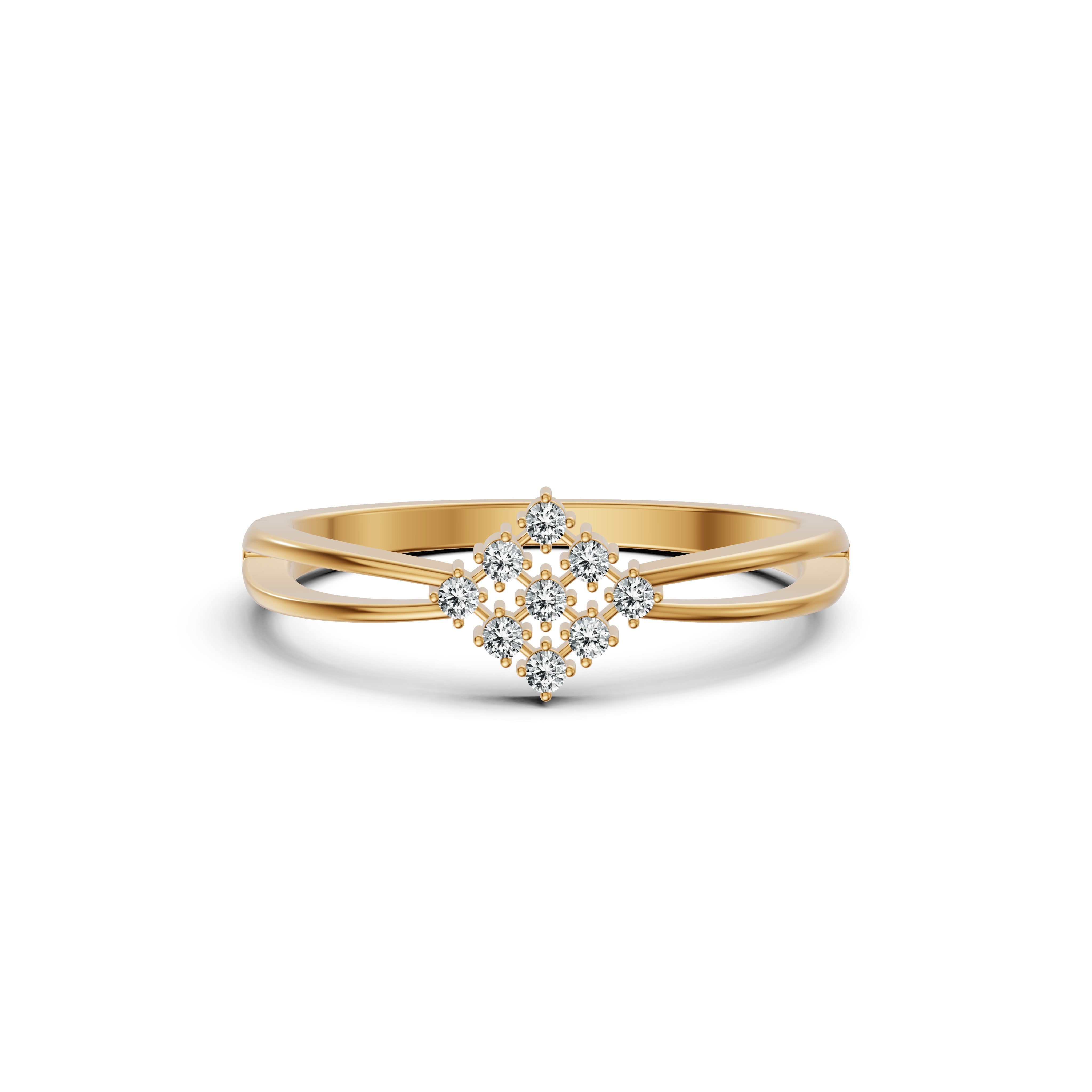 Dreamscape Cluster Diamond Ring