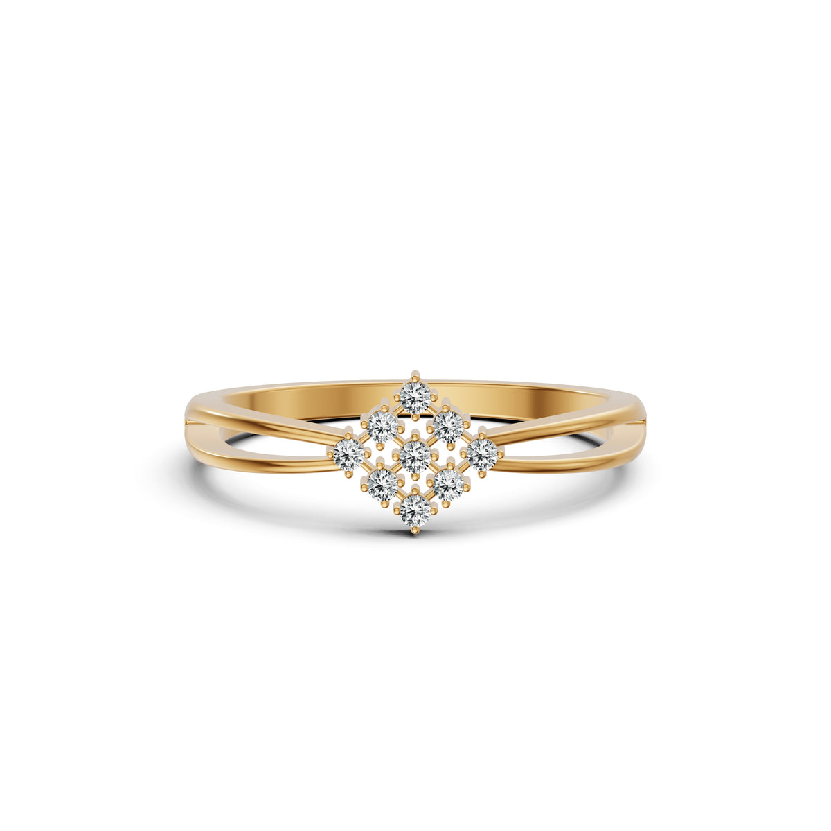Dreamscape Cluster Diamond Ring