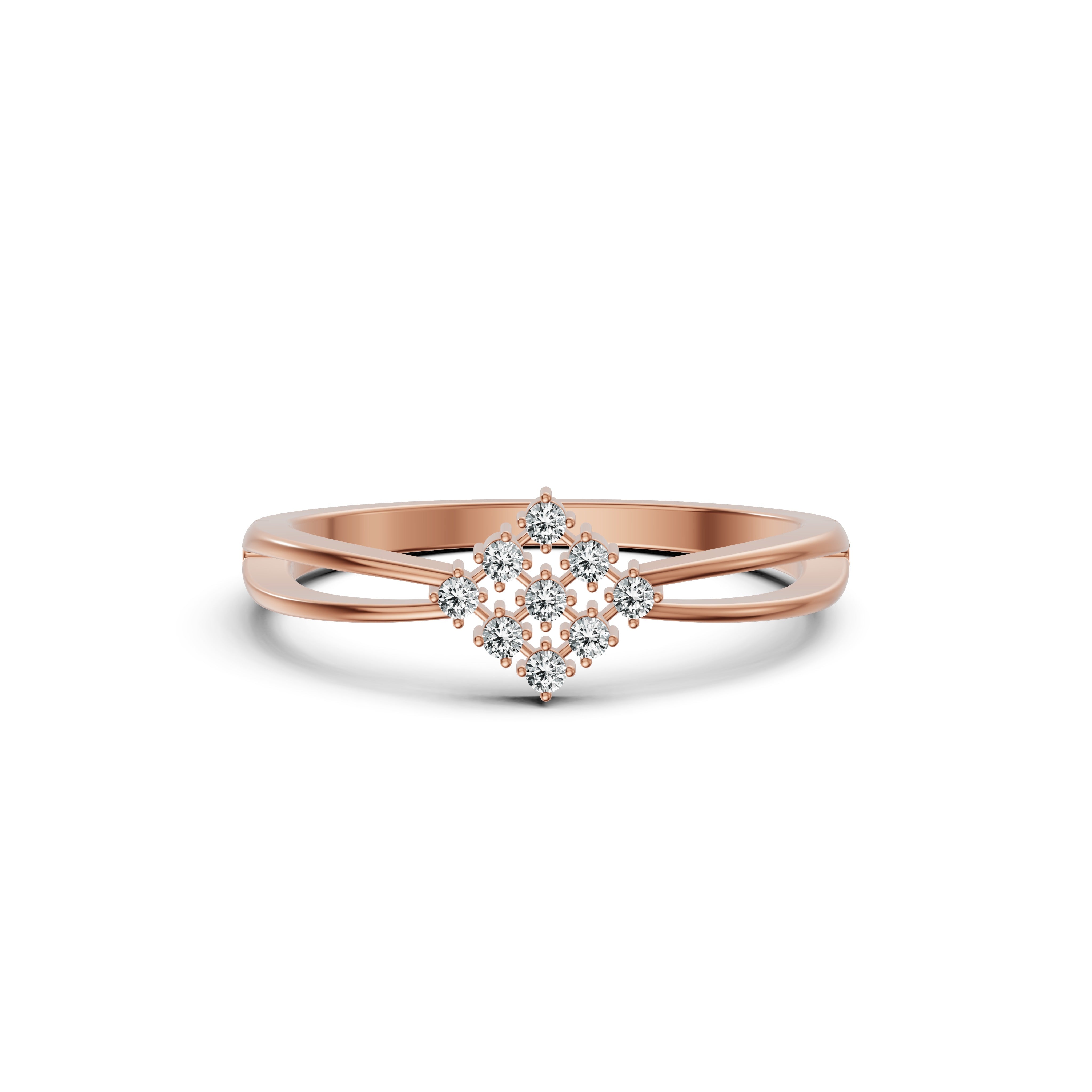 Dreamscape Cluster Diamond Ring