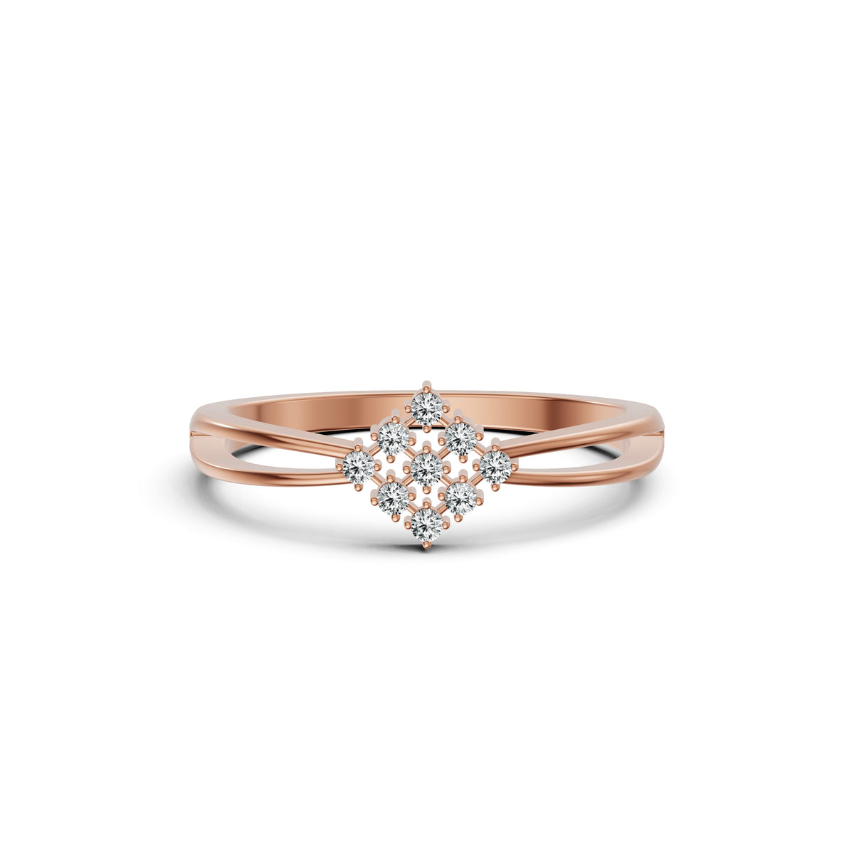 Dreamscape Cluster Diamond Ring