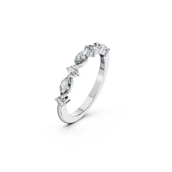 Marquise Illusion Diamond Ring