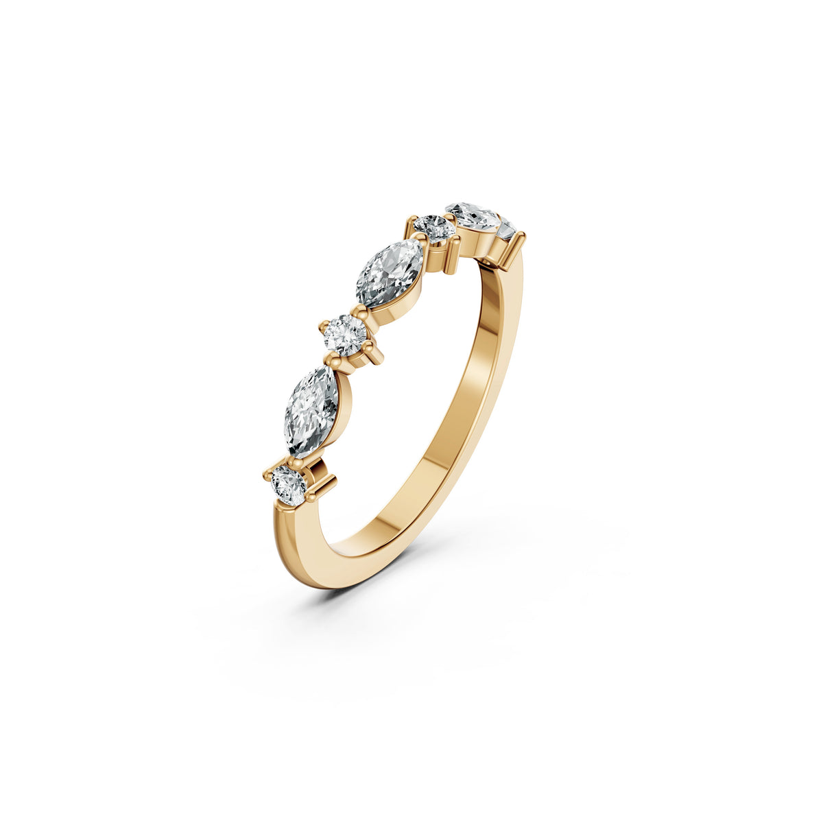 Marquise Illusion Diamond Ring