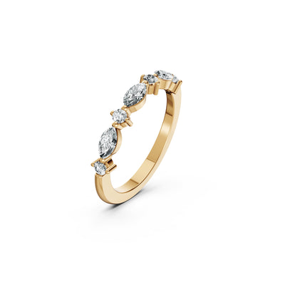 Marquise Illusion Diamond Ring
