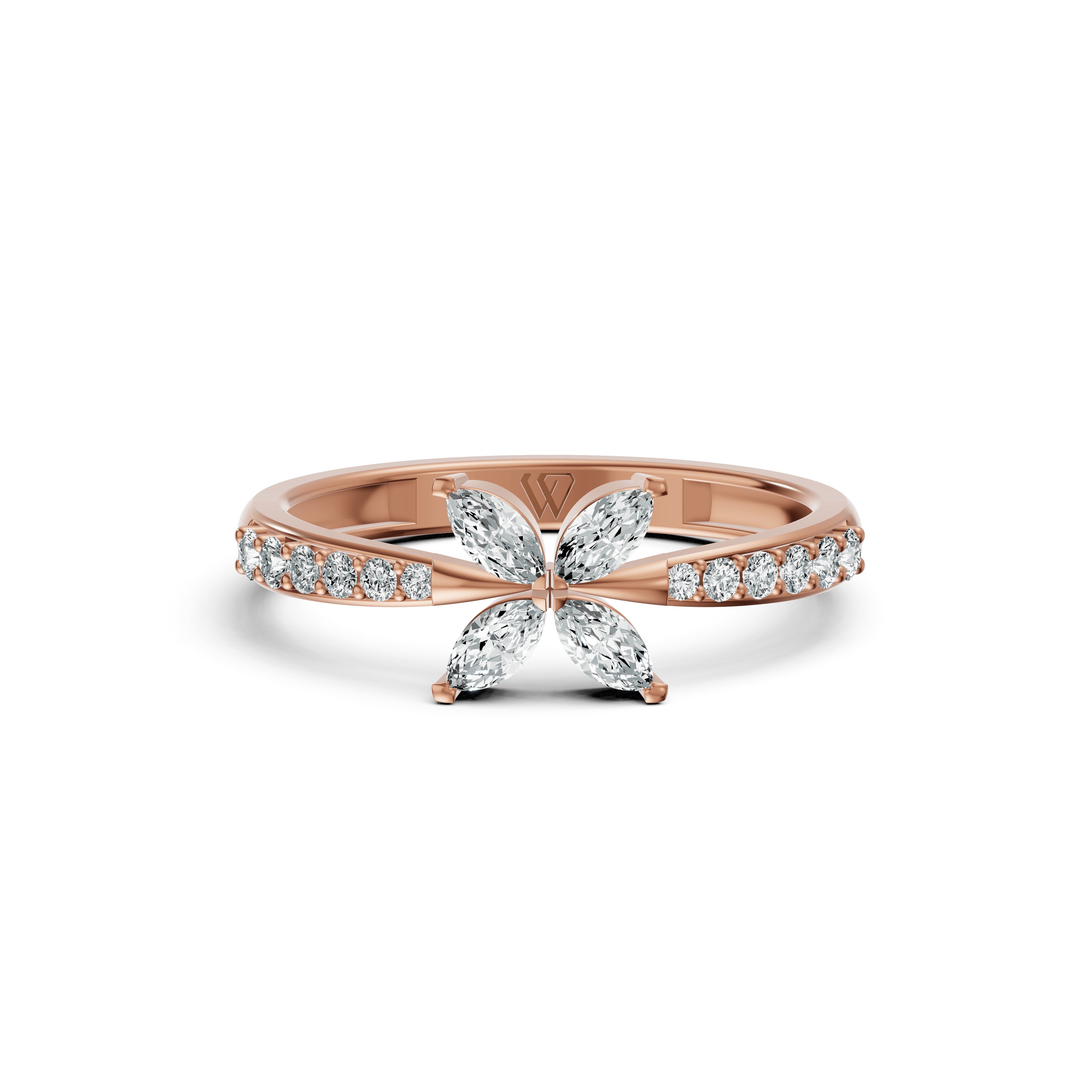 Radiant Harmony Marquise Ring