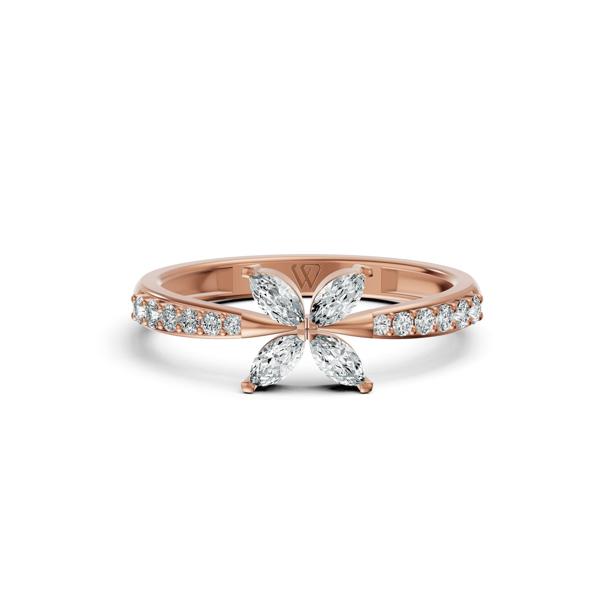 Radiant Harmony Marquise Ring