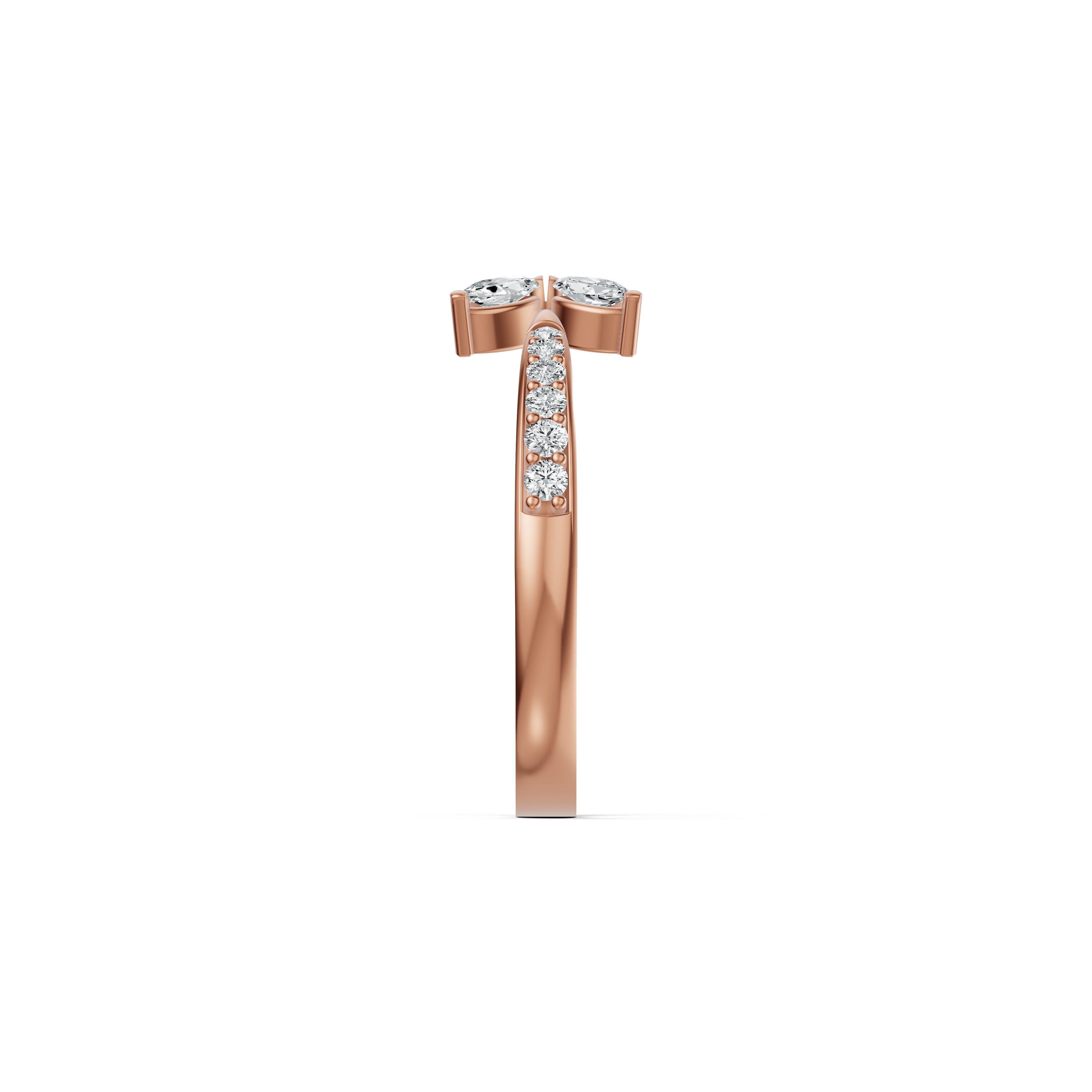 Radiant Harmony Marquise Ring