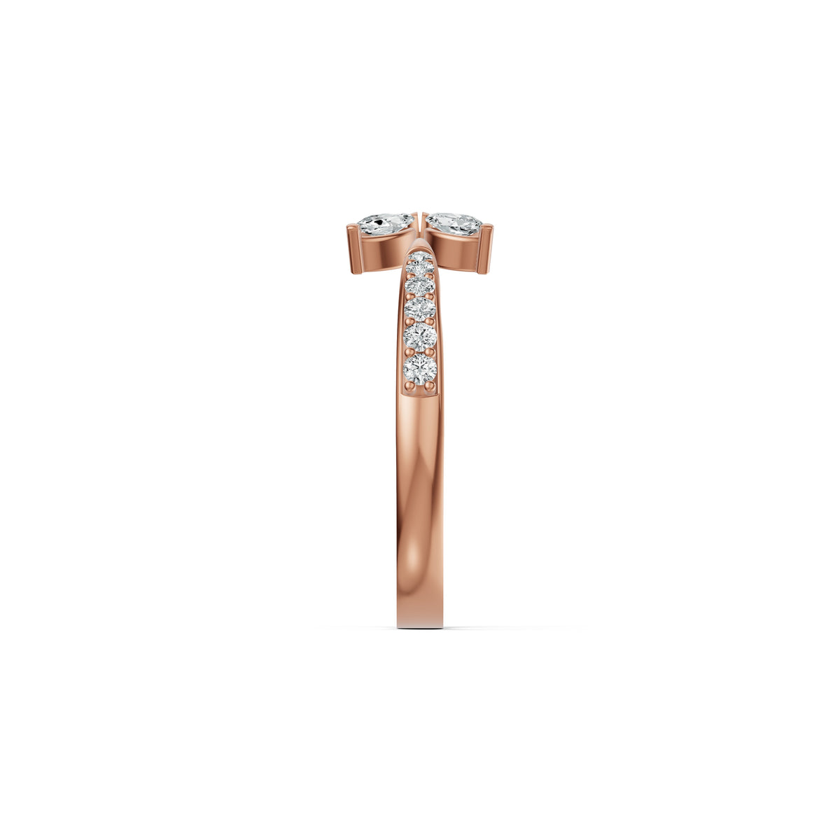 Radiant Harmony Marquise Ring