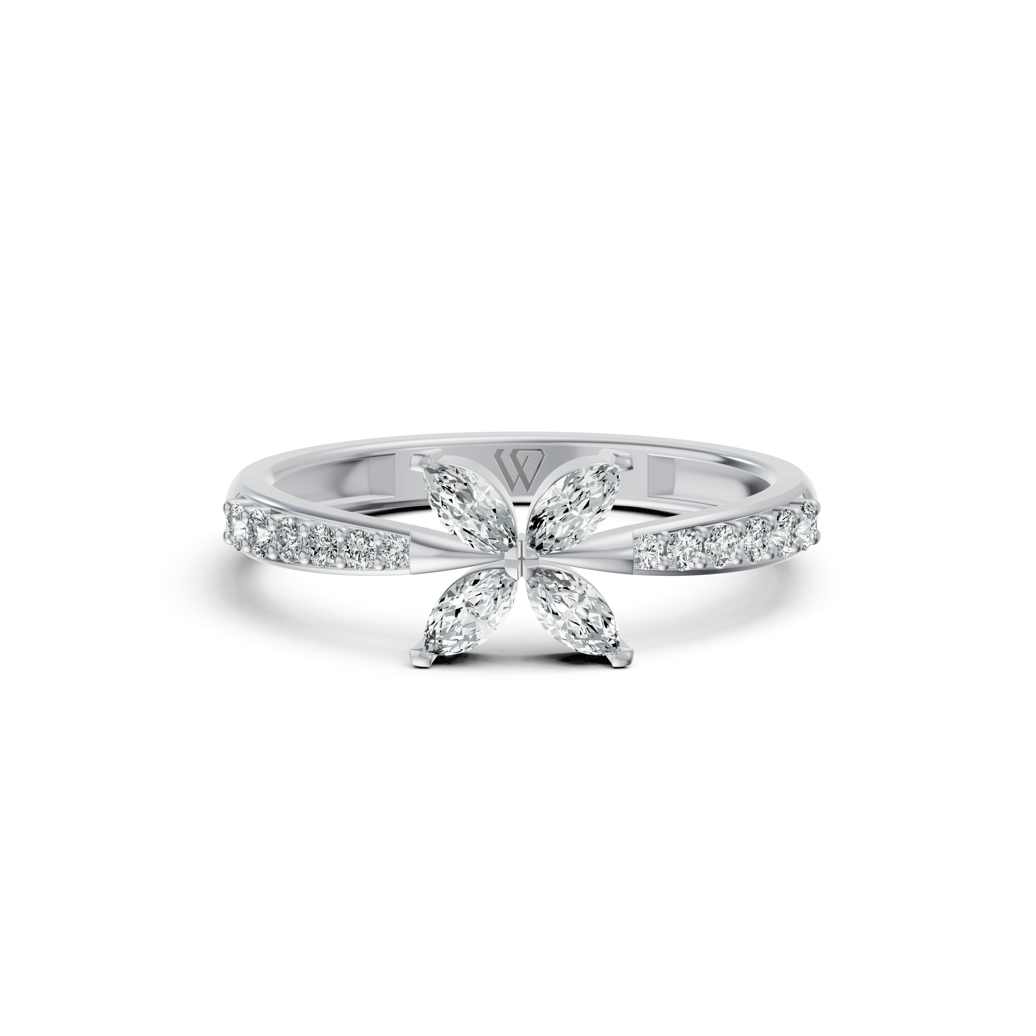 Radiant Harmony Marquise Ring