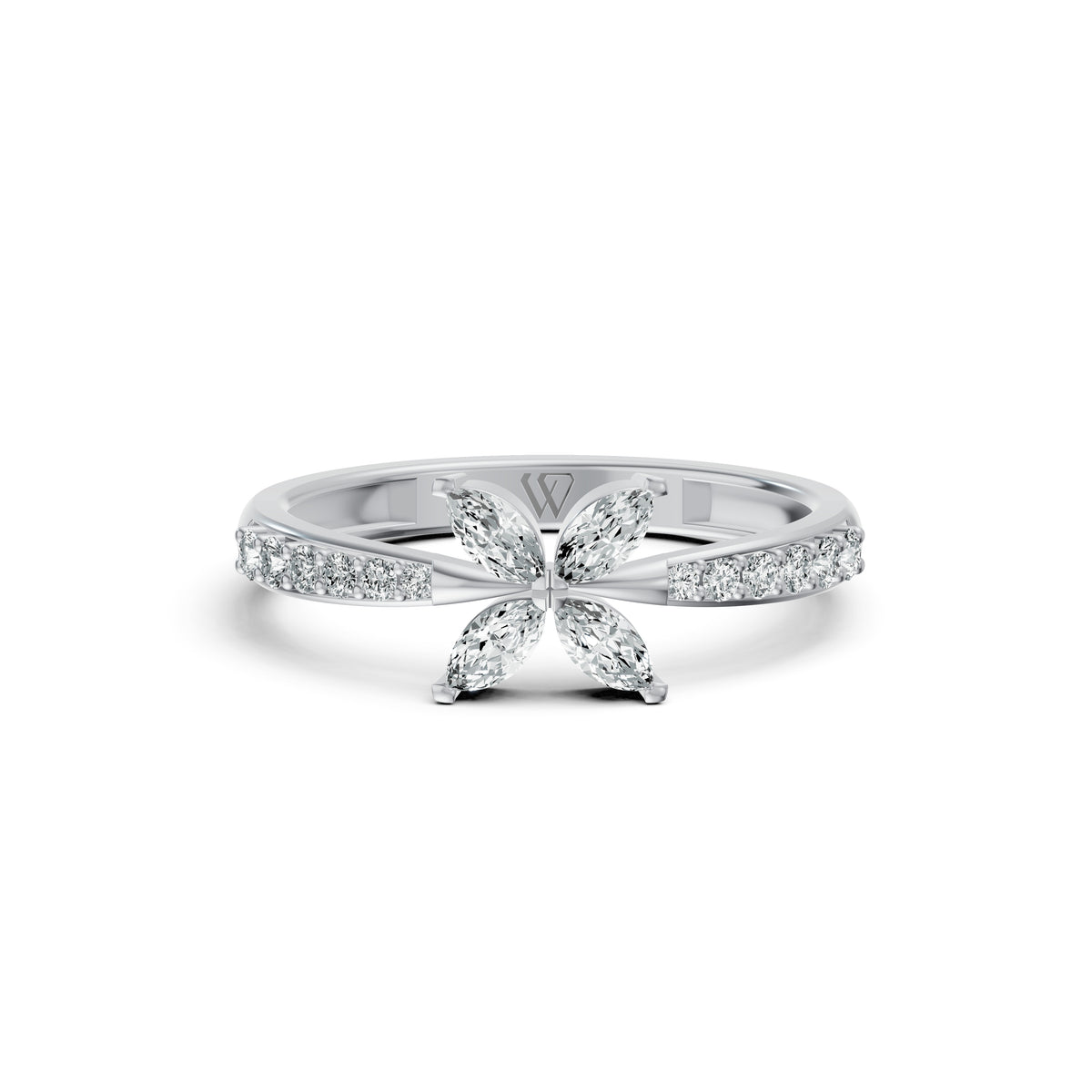 Radiant Harmony Marquise Ring