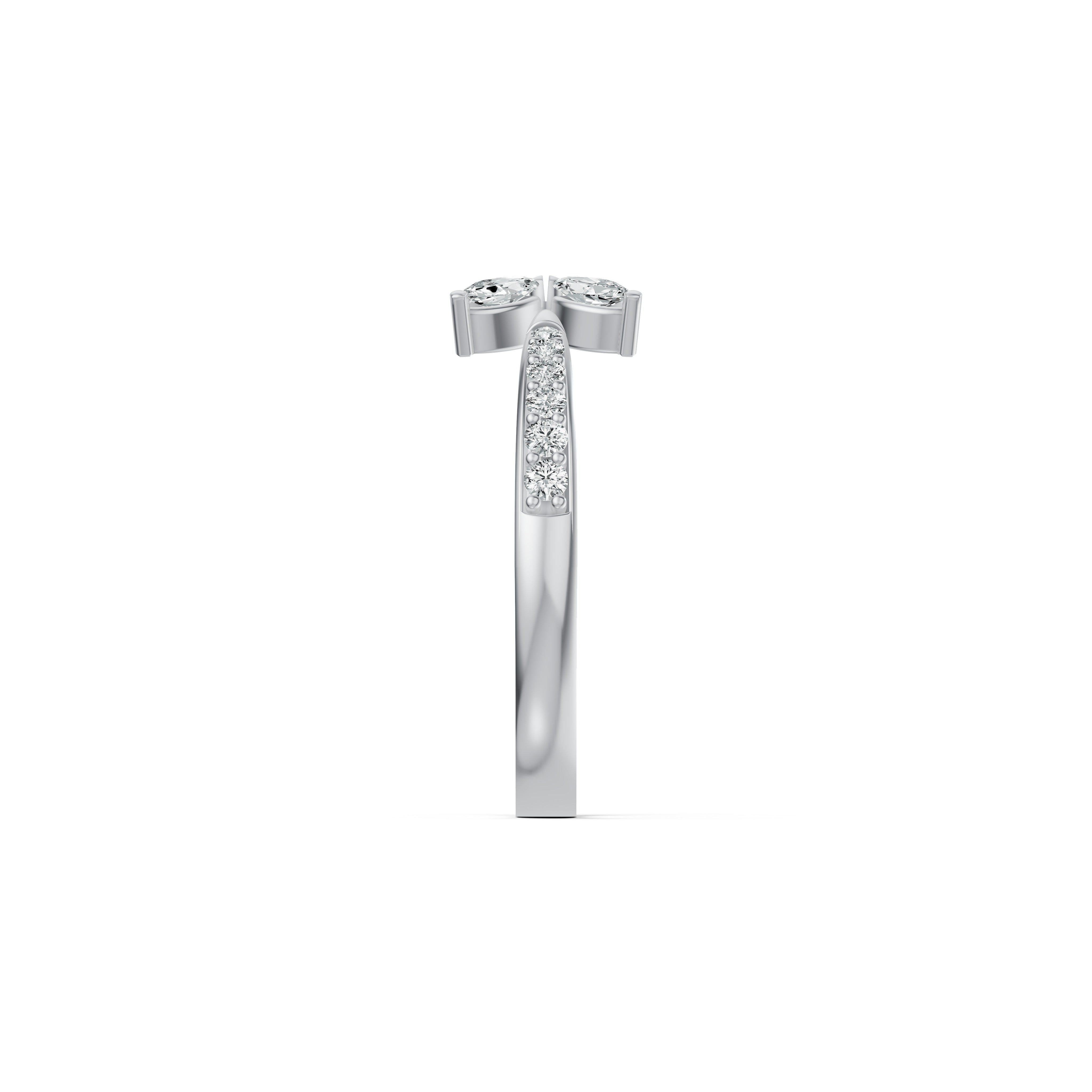 Radiant Harmony Marquise Ring
