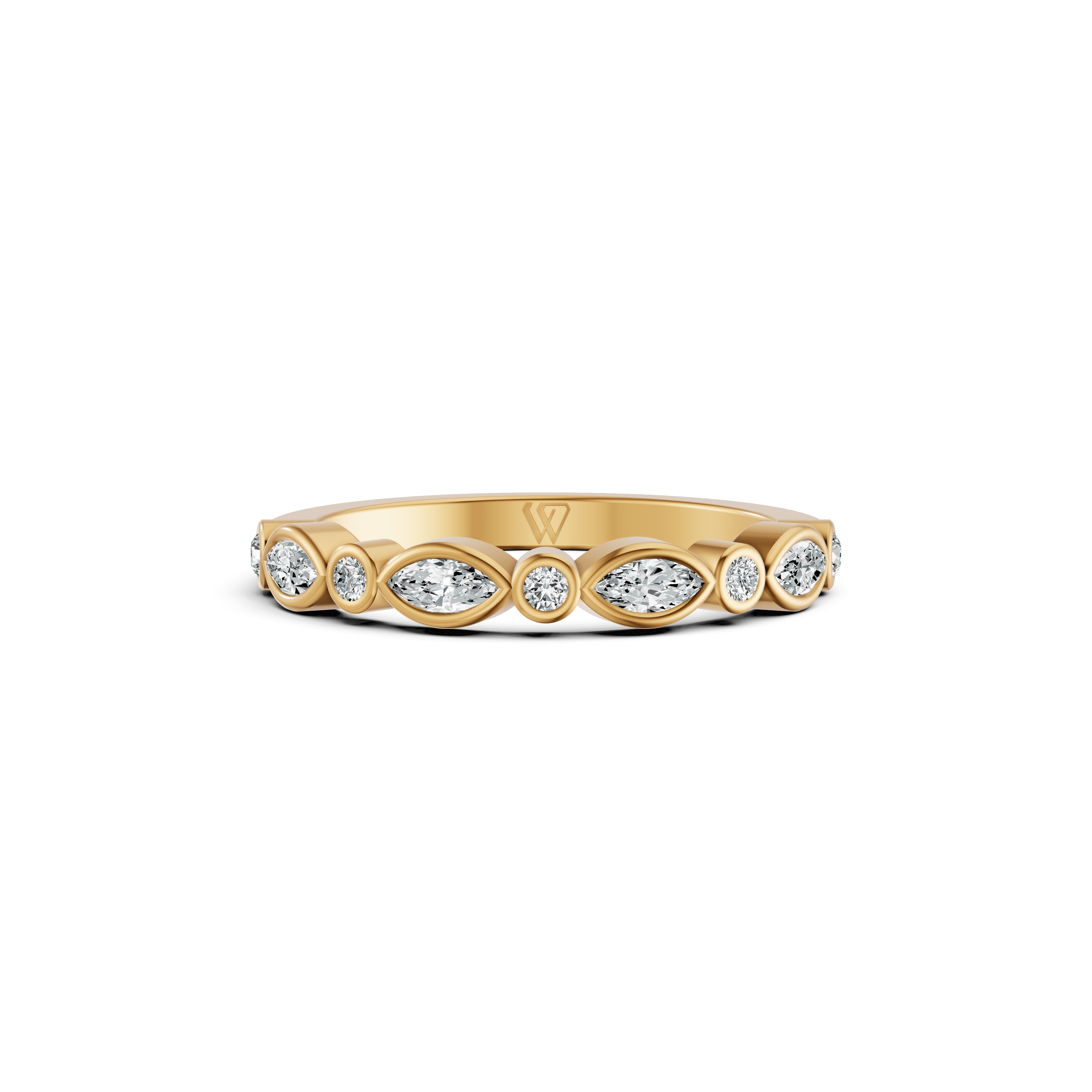 Marquise Bezel Diamond Ring